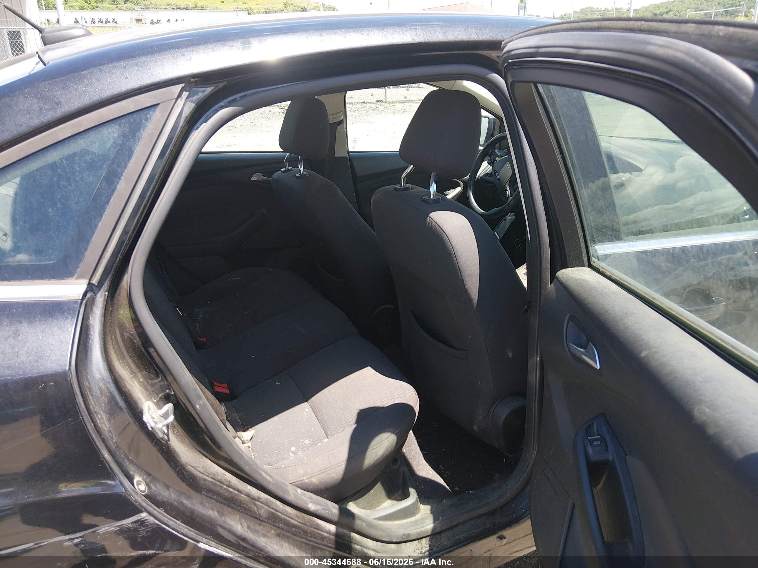 2012 Ford Focus Sel Black vin: 1FAHP3H2XCL373769