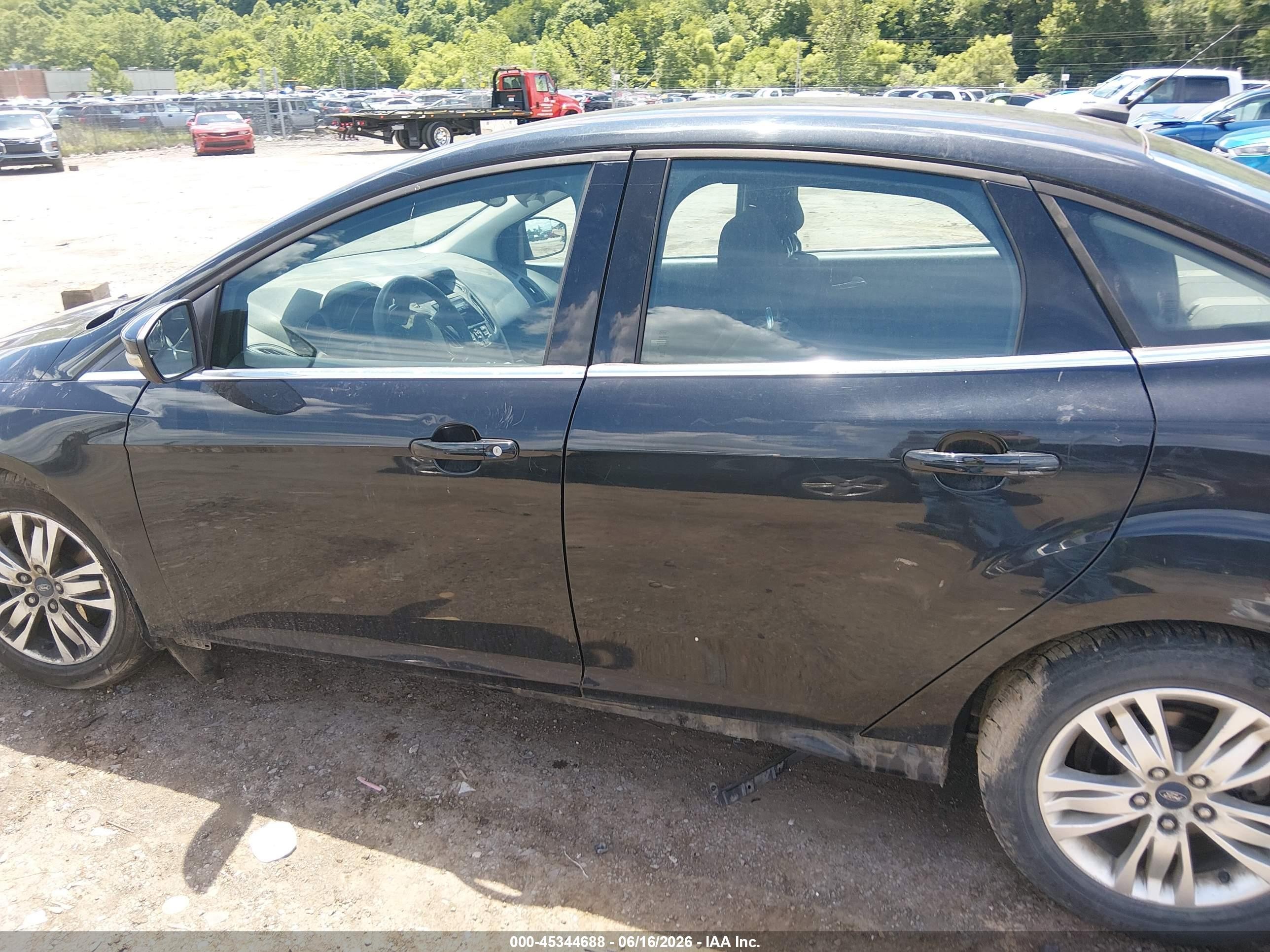 2012 Ford Focus Sel Black vin: 1FAHP3H2XCL373769