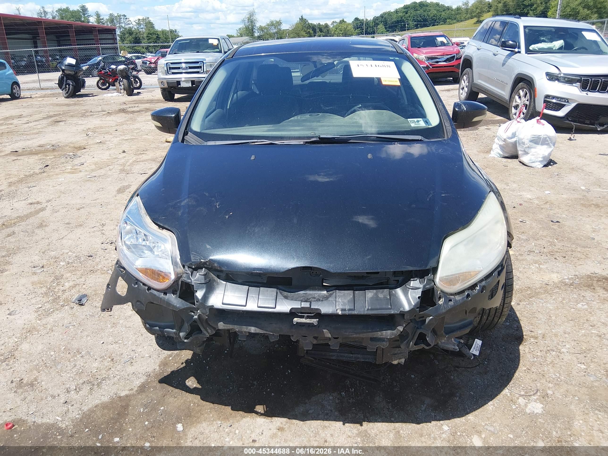 2012 Ford Focus Sel Black vin: 1FAHP3H2XCL373769