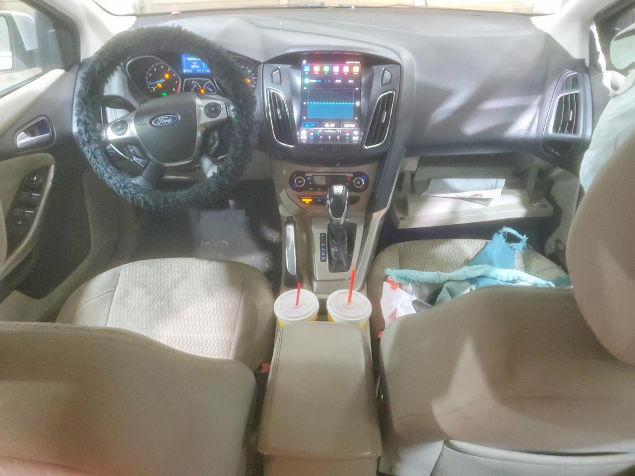 2012 Ford Focus Sel White vin: 1FAHP3H2XCL424283