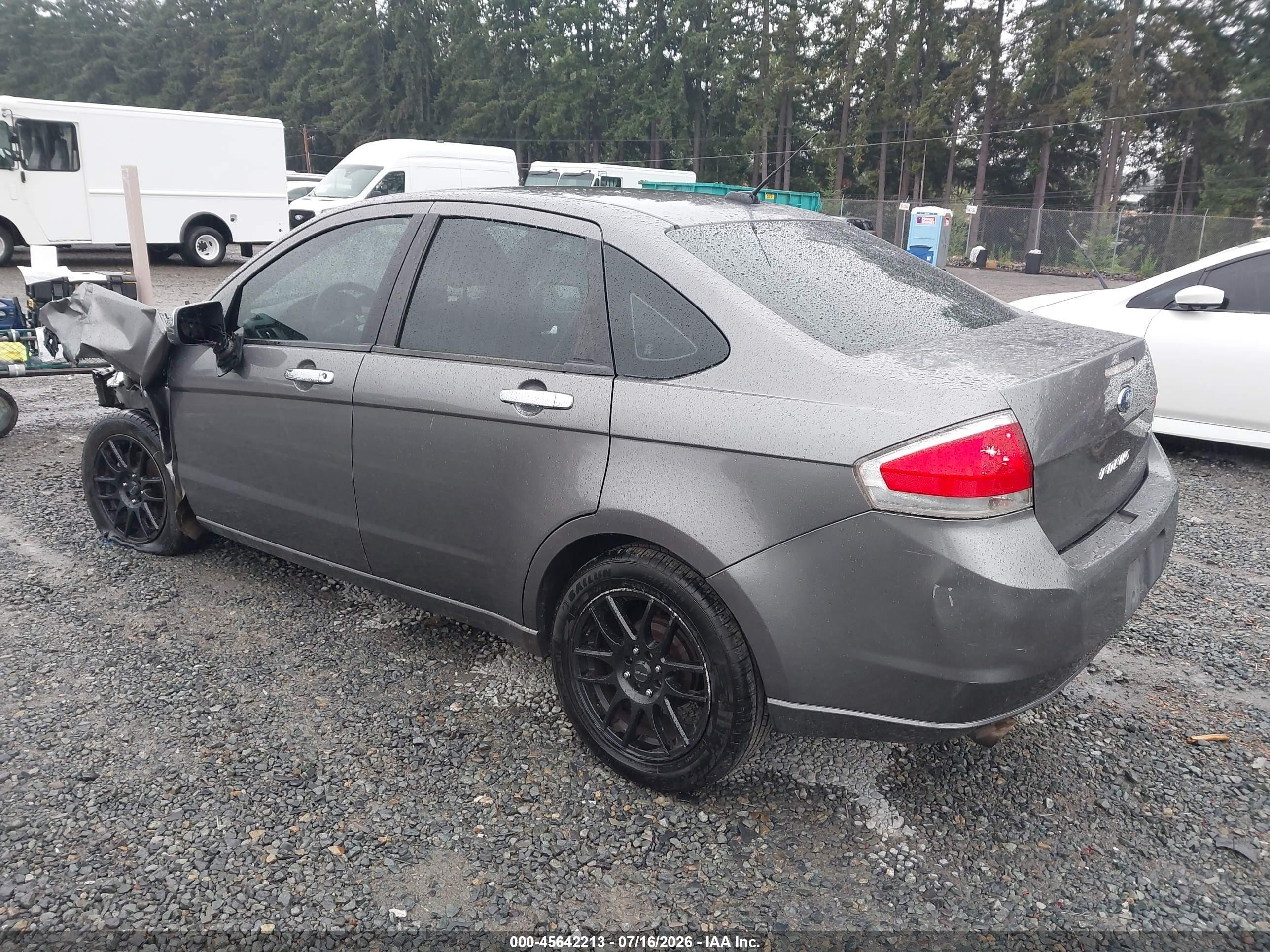 2010 Ford Focus Sel Серый vin: 1FAHP3HN0AW207976
