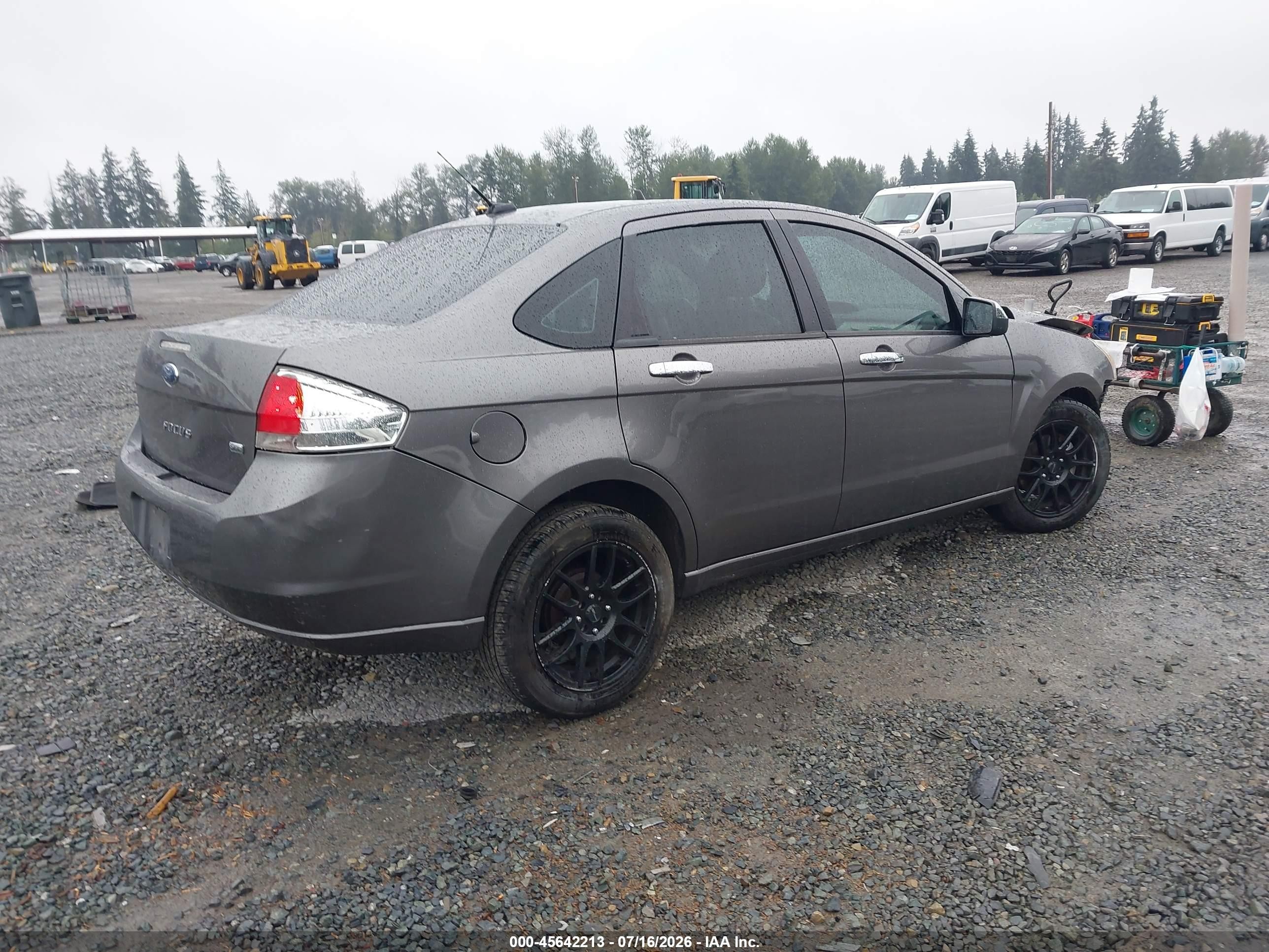 2010 Ford Focus Sel Серый vin: 1FAHP3HN0AW207976