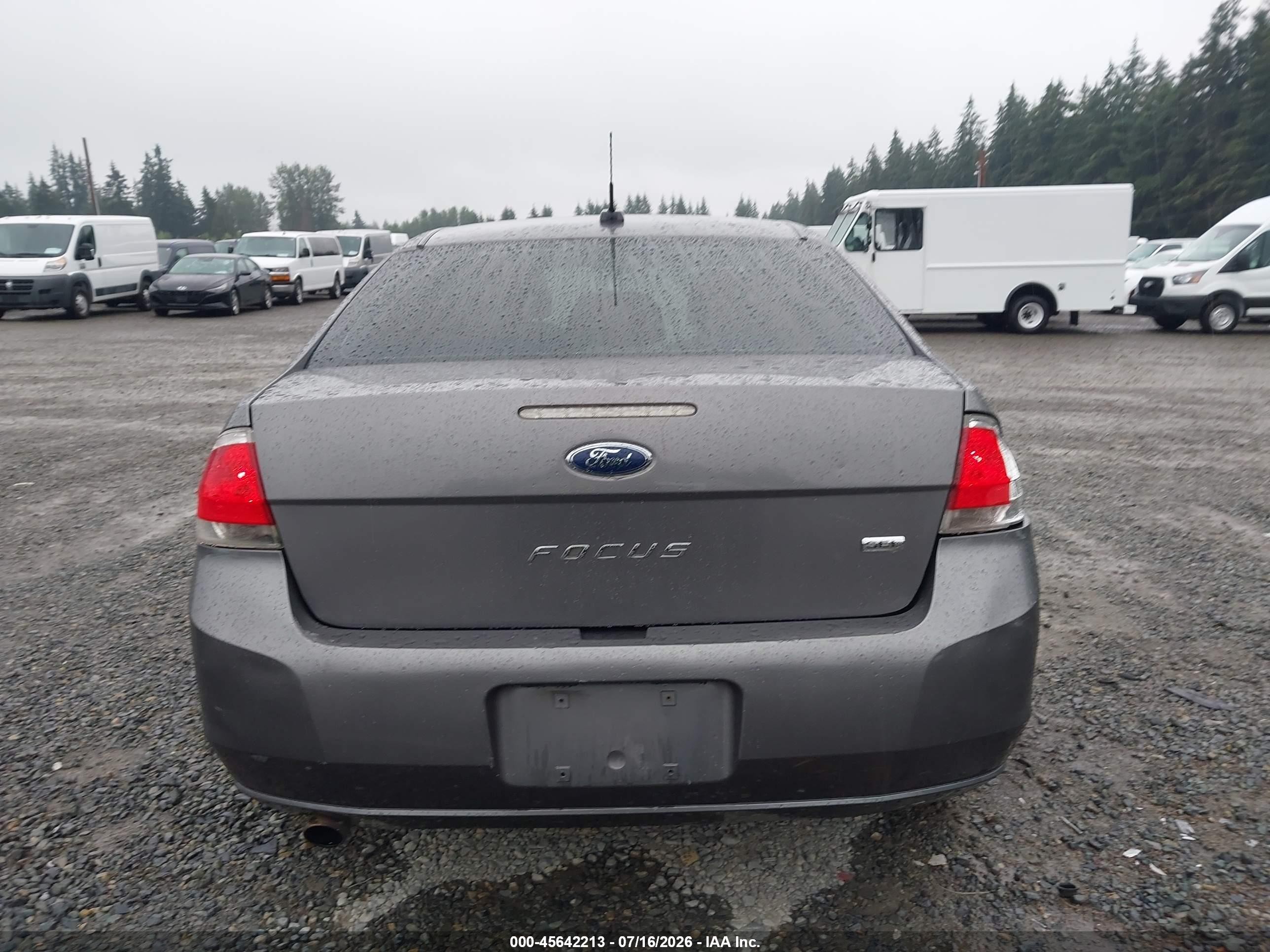 2010 Ford Focus Sel Серый vin: 1FAHP3HN0AW207976