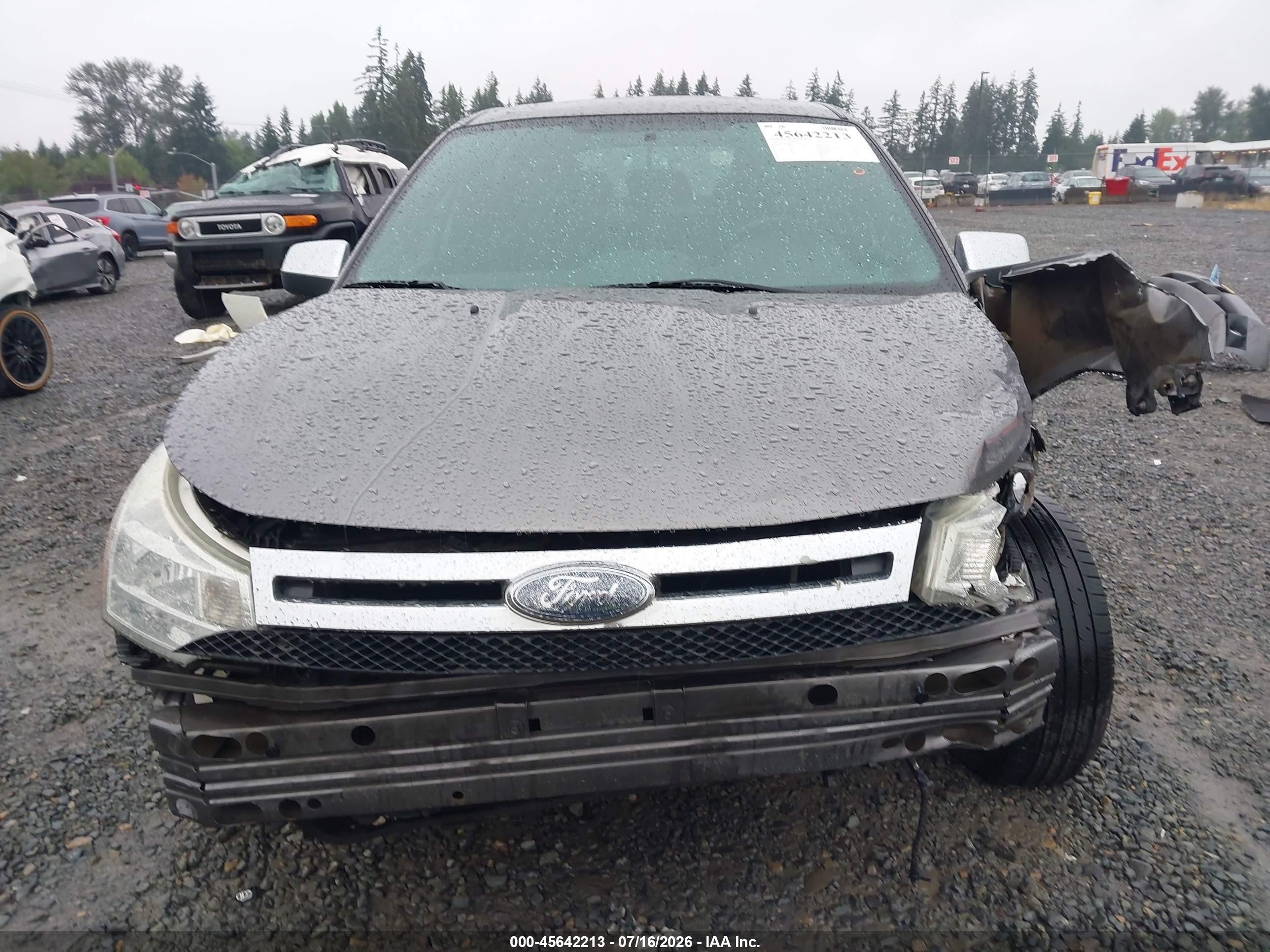 2010 Ford Focus Sel Серый vin: 1FAHP3HN0AW207976