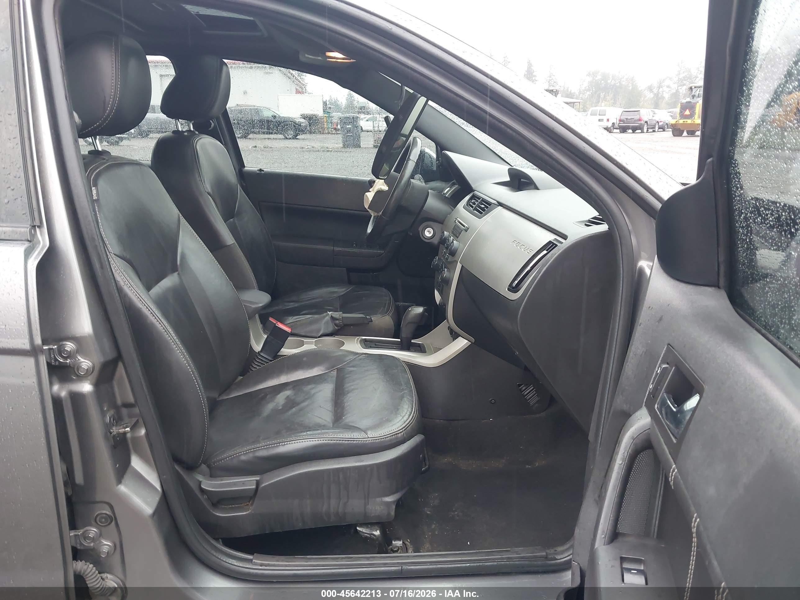 2010 Ford Focus Sel Серый vin: 1FAHP3HN0AW207976