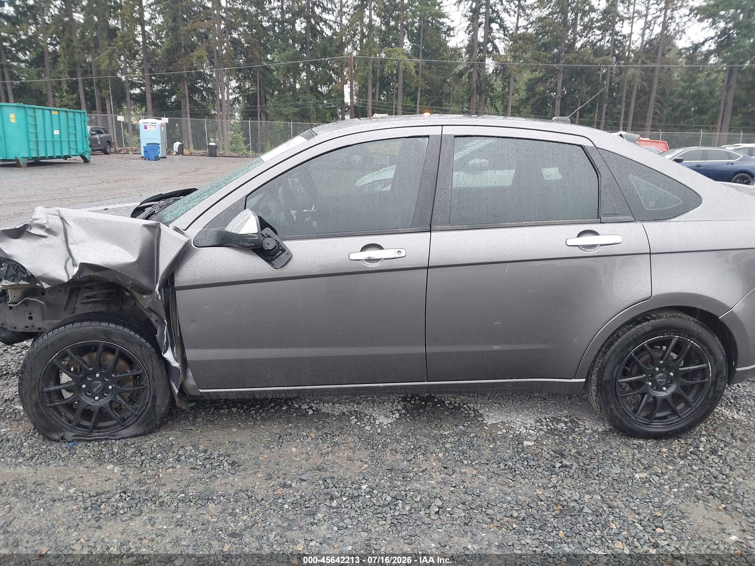 2010 Ford Focus Sel Серый vin: 1FAHP3HN0AW207976