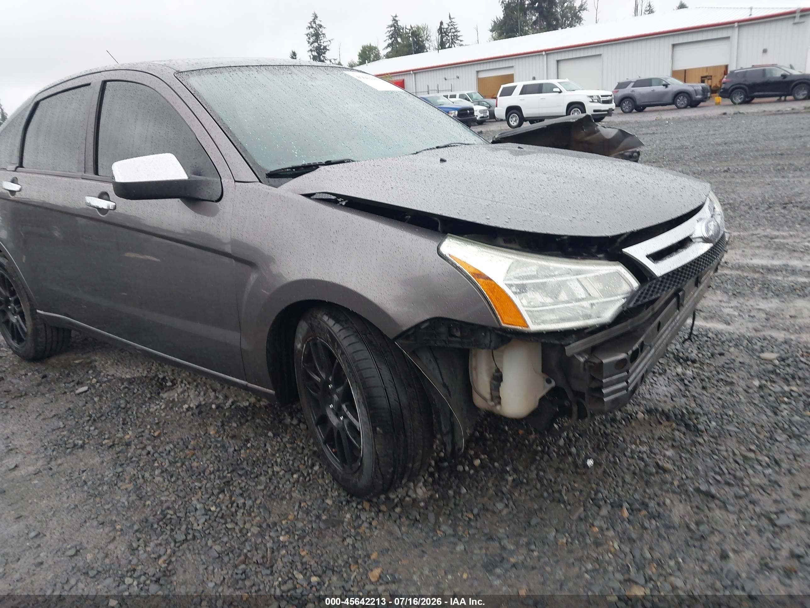 2010 Ford Focus Sel Серый vin: 1FAHP3HN0AW207976