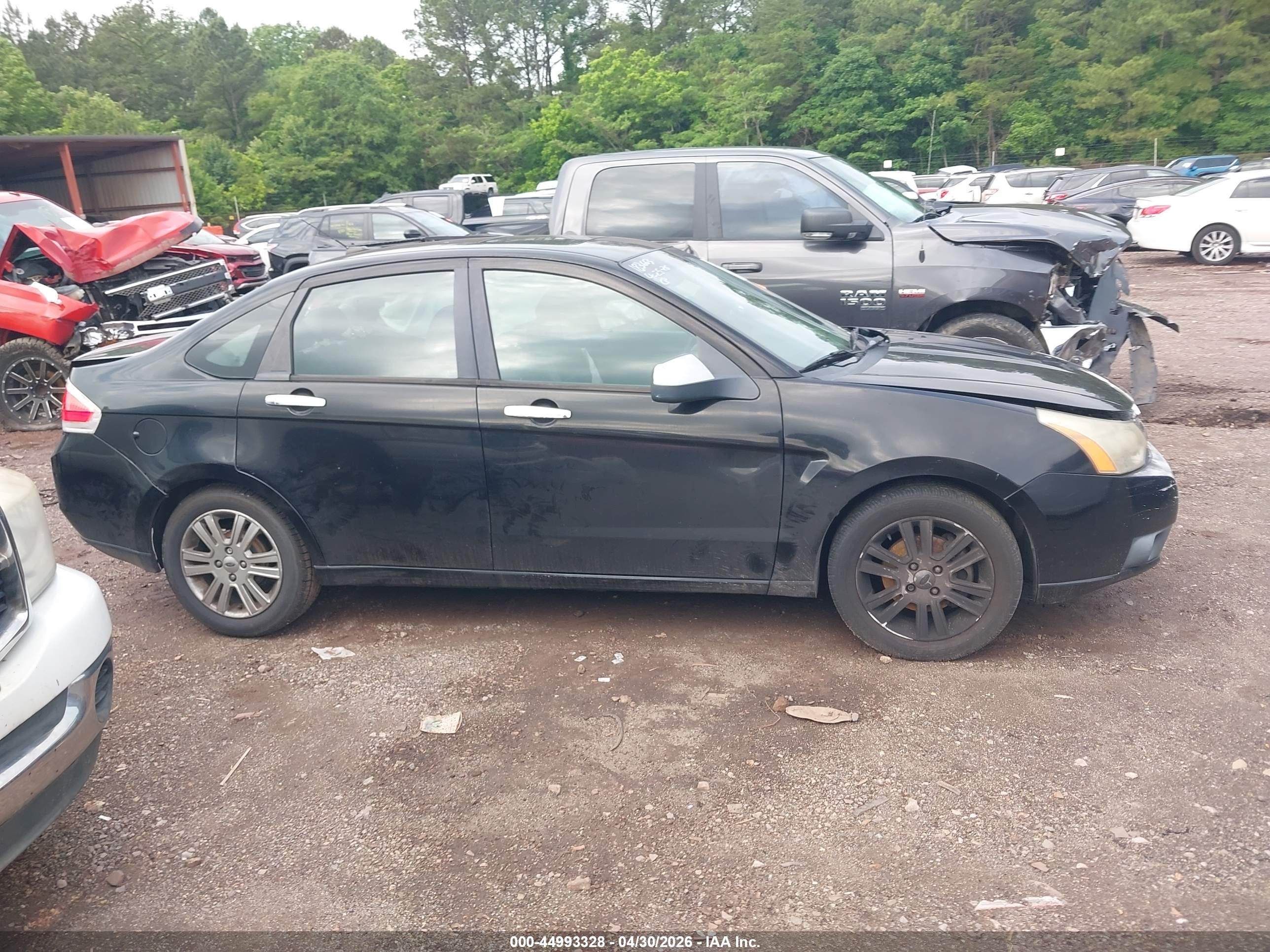 2010 Ford Focus Sel Черный vin: 1FAHP3HN0AW211736