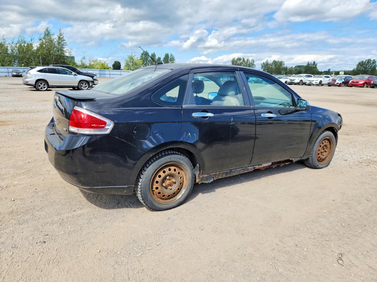 2010 Ford Focus Sel Black vin: 1FAHP3HN0AW283424
