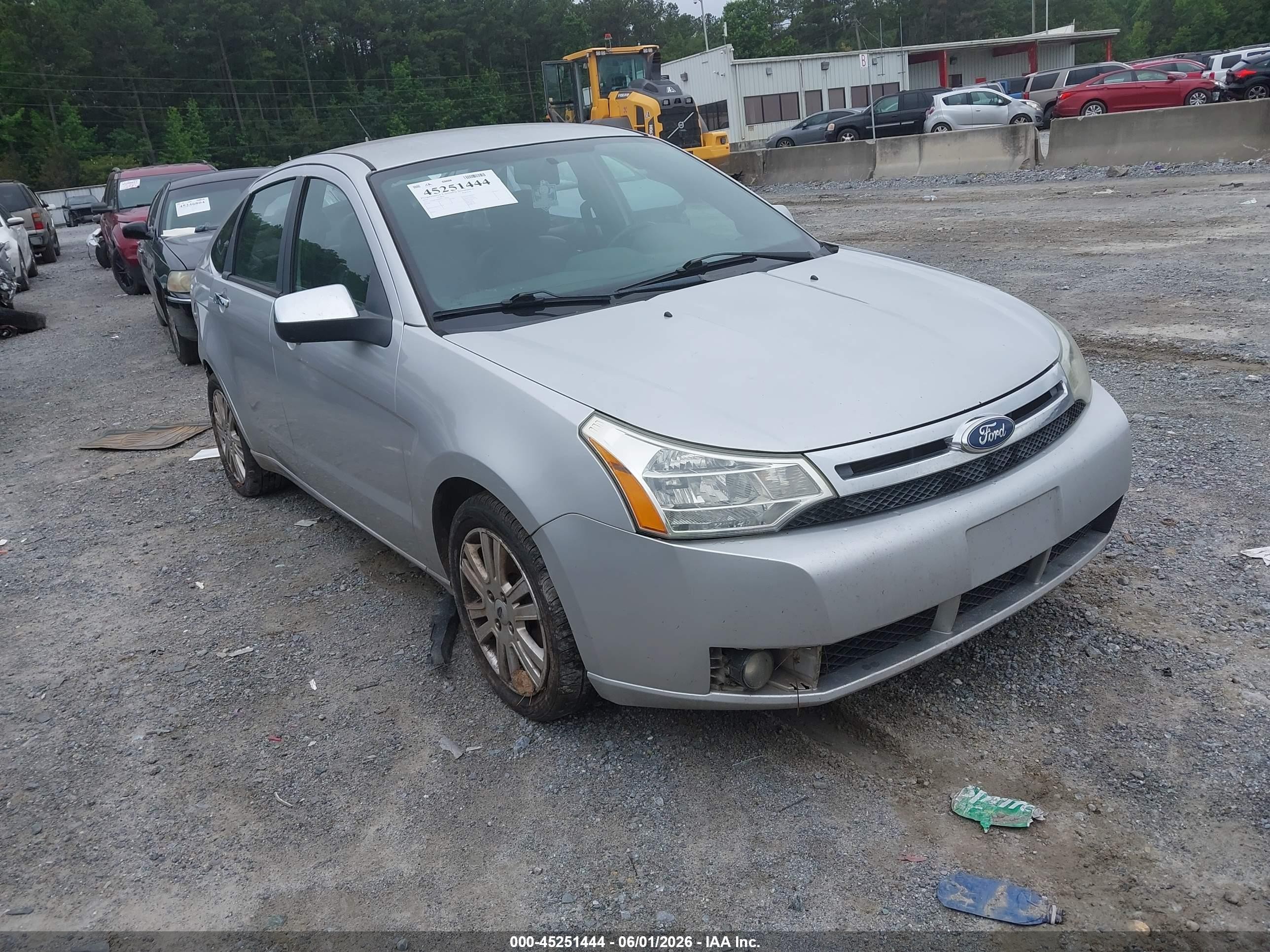 2011 Ford Focus Sel Silver vin: 1FAHP3HN0BW158876