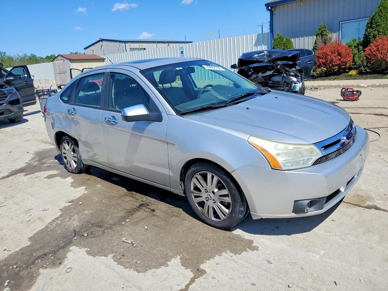 2010 Ford Focus Sel Silver vin: 1FAHP3HN1AW212040