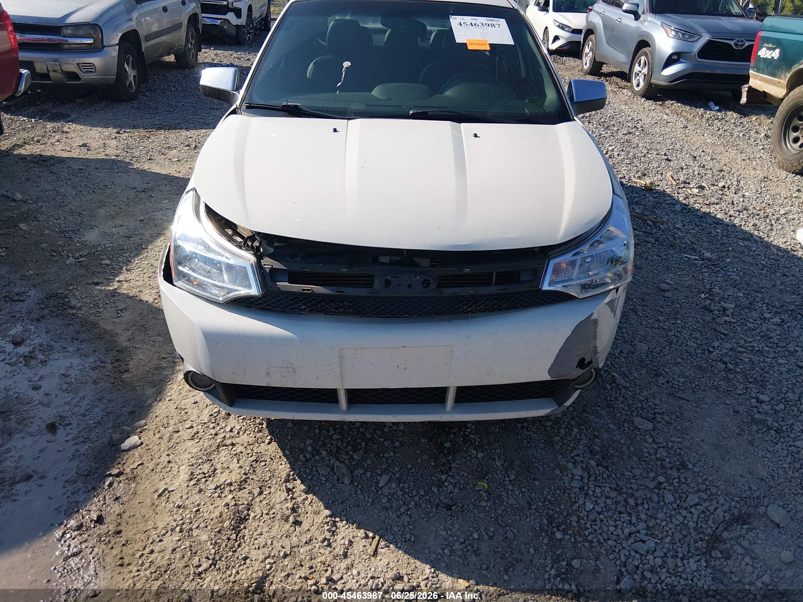 2010 Ford Focus Sel Белый vin: 1FAHP3HN1AW264655