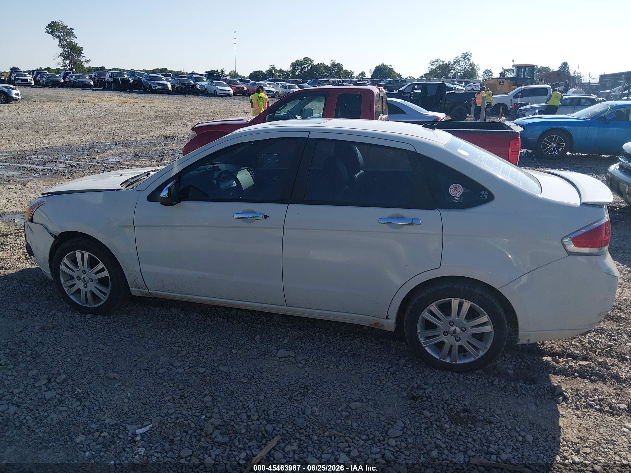 2010 Ford Focus Sel Белый vin: 1FAHP3HN1AW264655