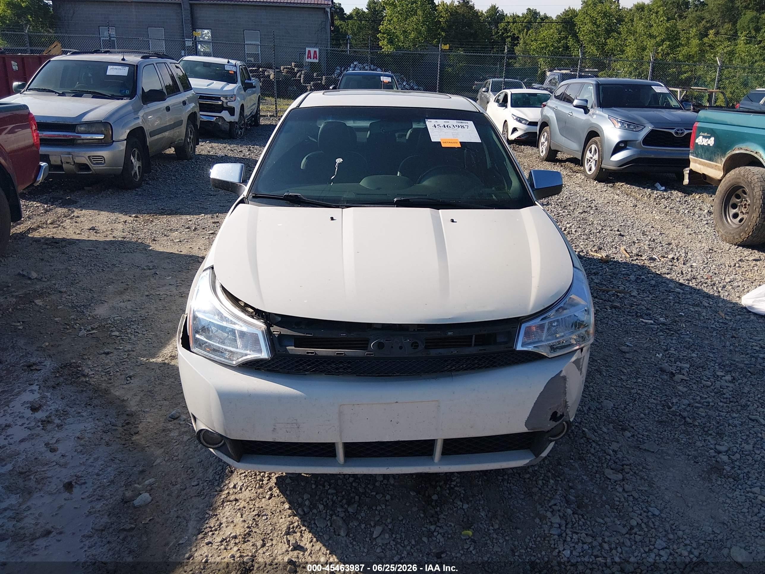 2010 Ford Focus Sel Белый vin: 1FAHP3HN1AW264655
