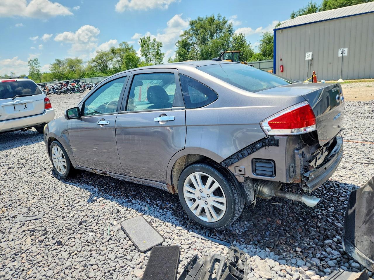 2010 Ford Focus Sel Gray vin: 1FAHP3HN2AW170395