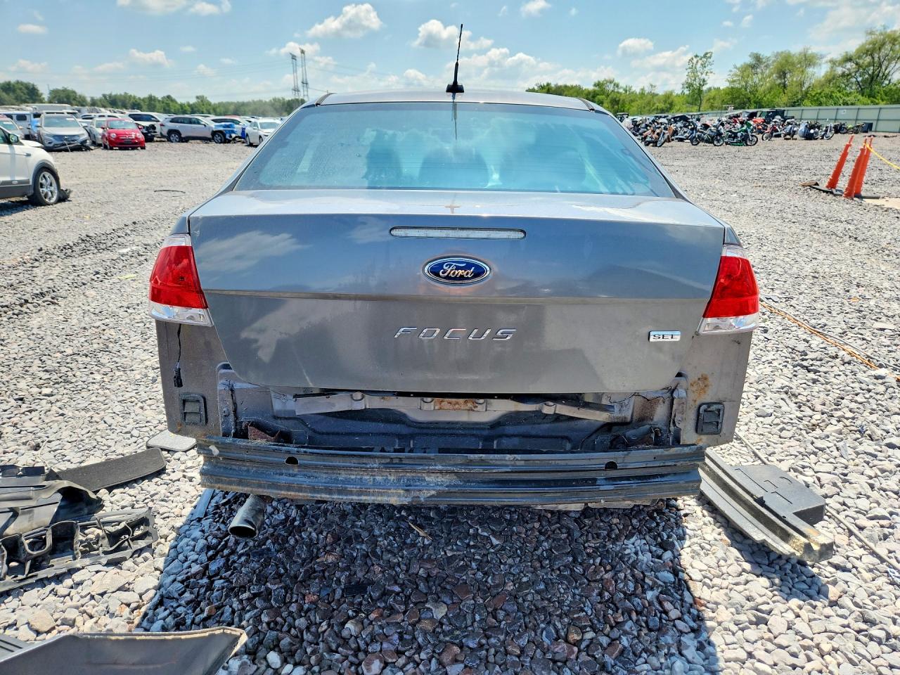 2010 Ford Focus Sel Gray vin: 1FAHP3HN2AW170395