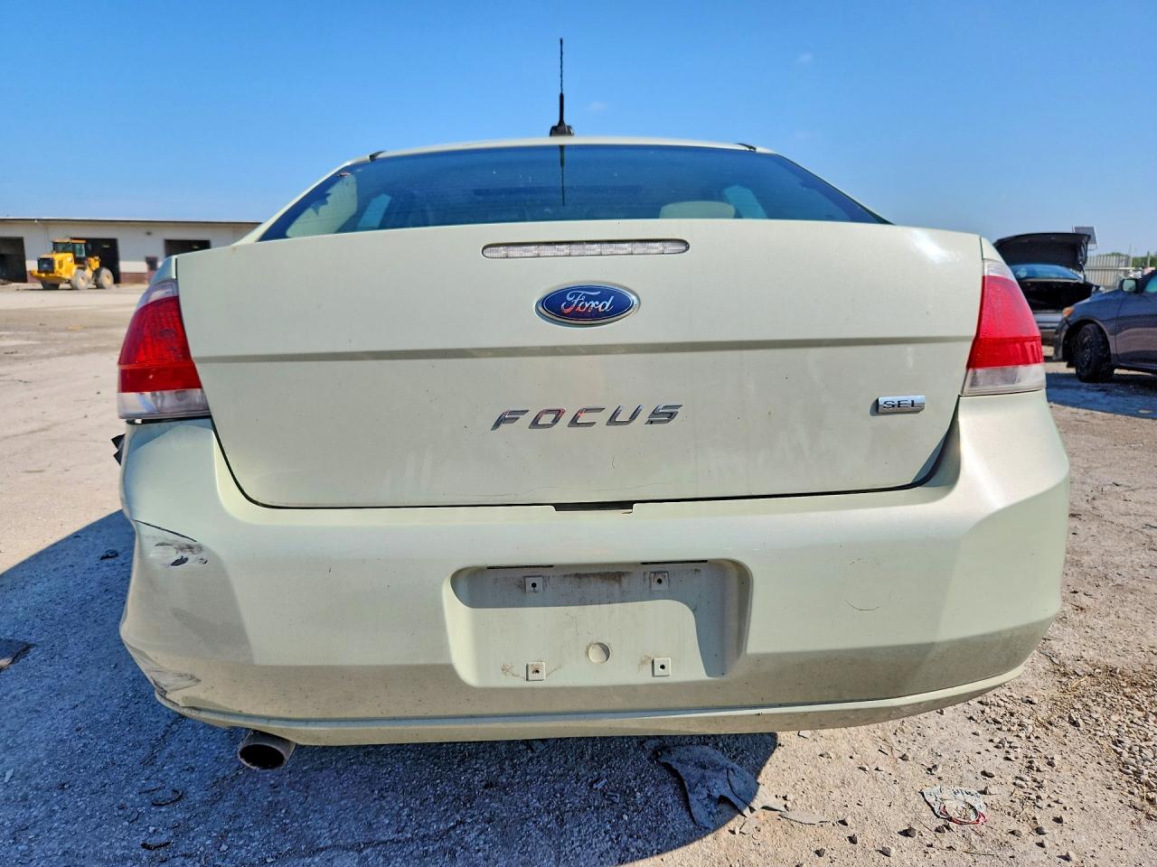 2011 Ford Focus Sel Green vin: 1FAHP3HN2BW198618
