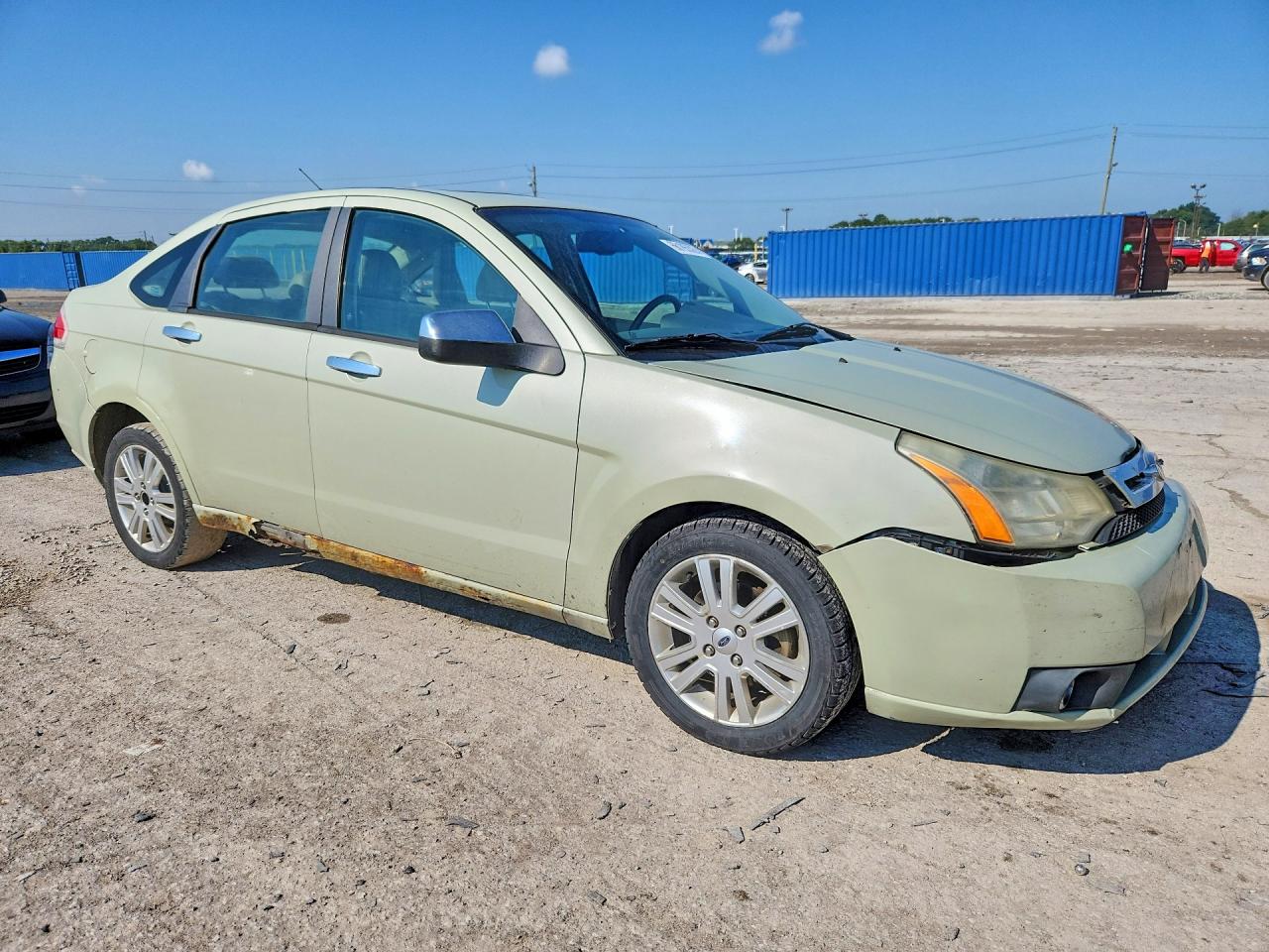 2011 Ford Focus Sel Green vin: 1FAHP3HN2BW198618