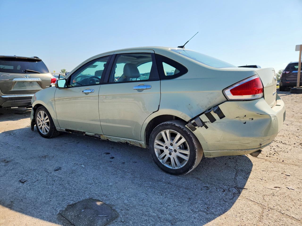 2011 Ford Focus Sel Green vin: 1FAHP3HN2BW198618