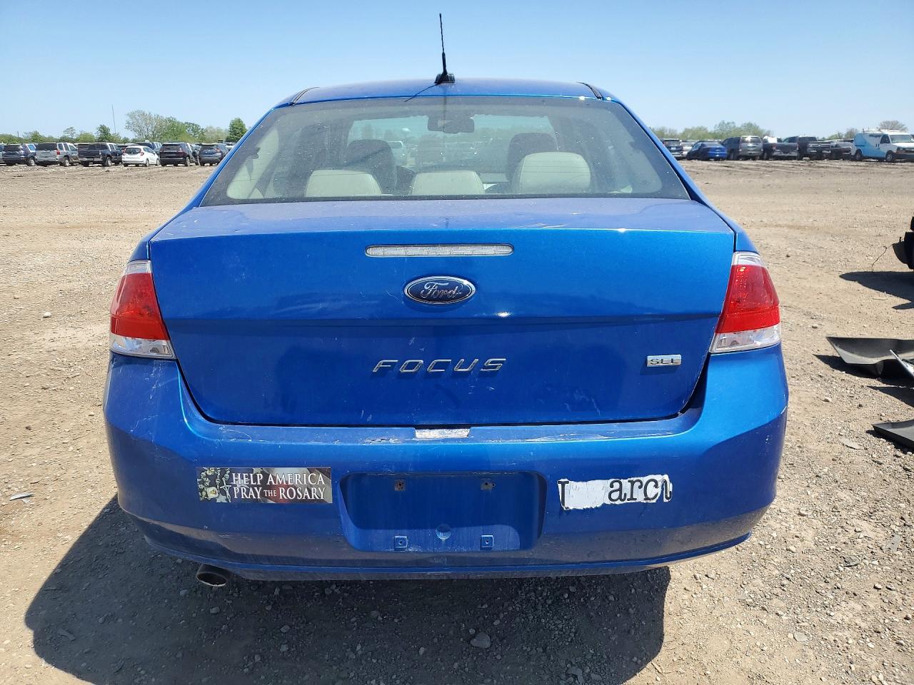 2010 Ford Focus Blue vin: 1FAHP3HN3AW195743