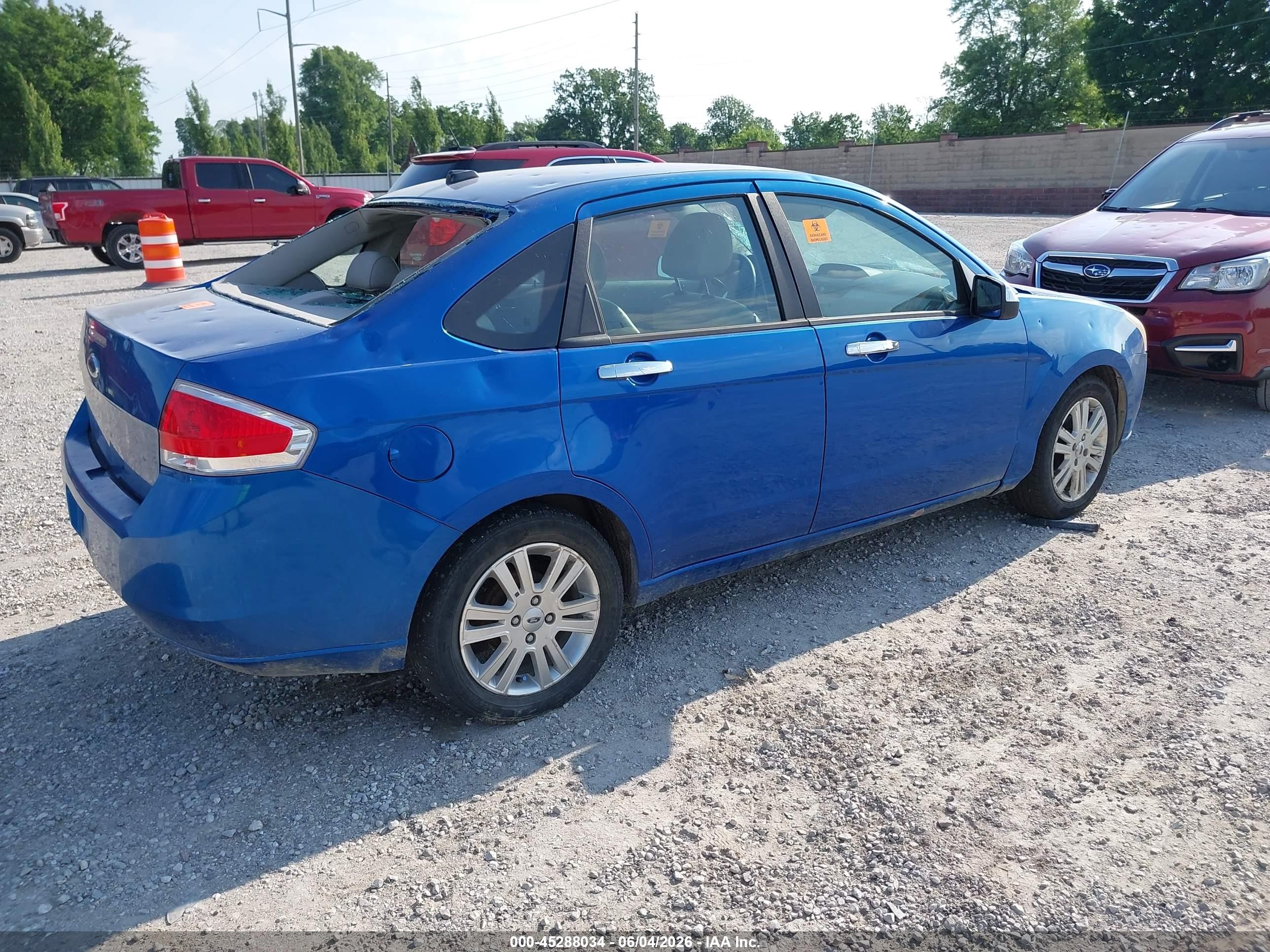 2010 Ford Focus Sel Синий vin: 1FAHP3HN3AW232967