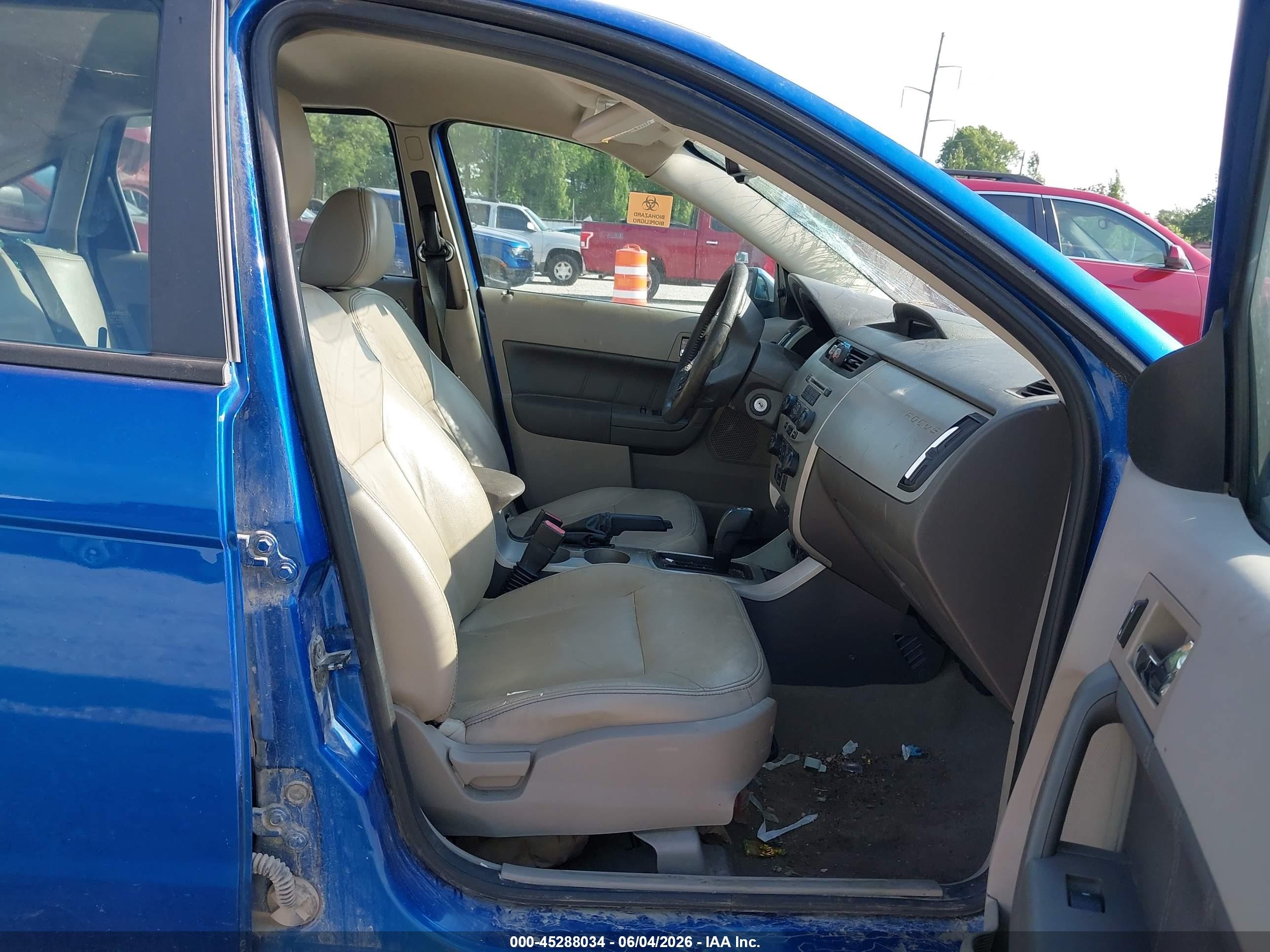 2010 Ford Focus Sel Синий vin: 1FAHP3HN3AW232967