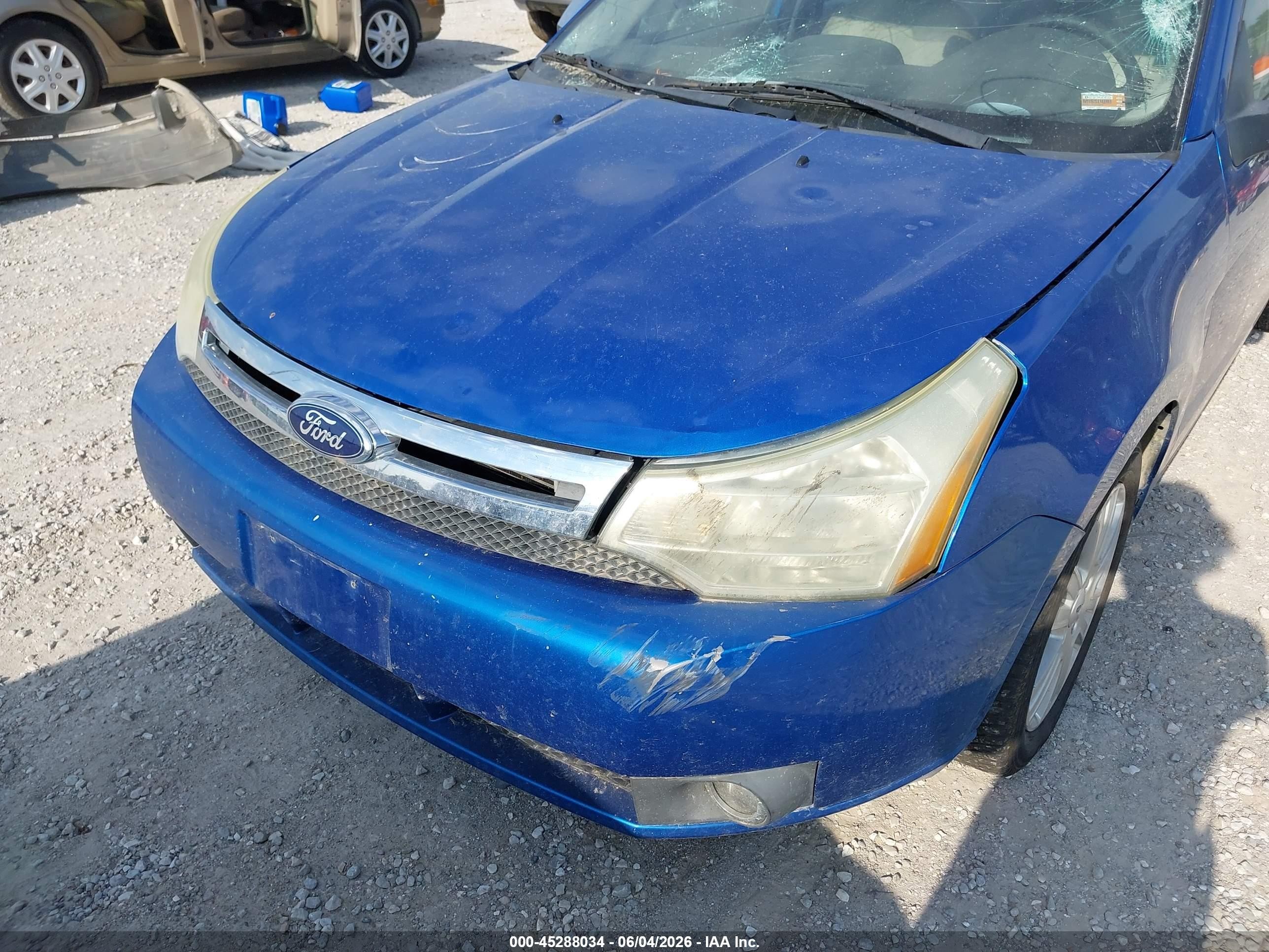 2010 Ford Focus Sel Синий vin: 1FAHP3HN3AW232967