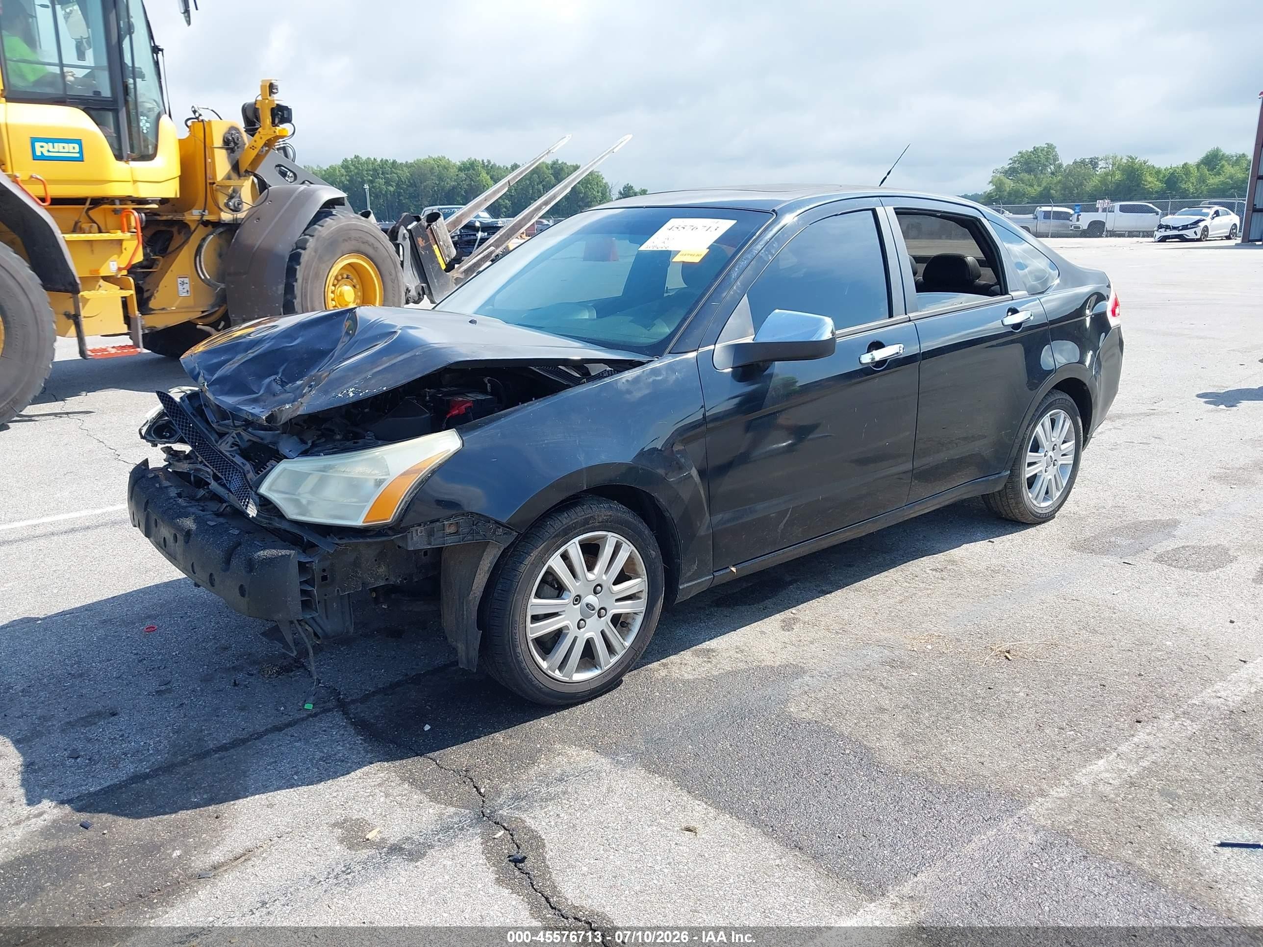 2010 Ford Focus Sel Black vin: 1FAHP3HN4AW129640
