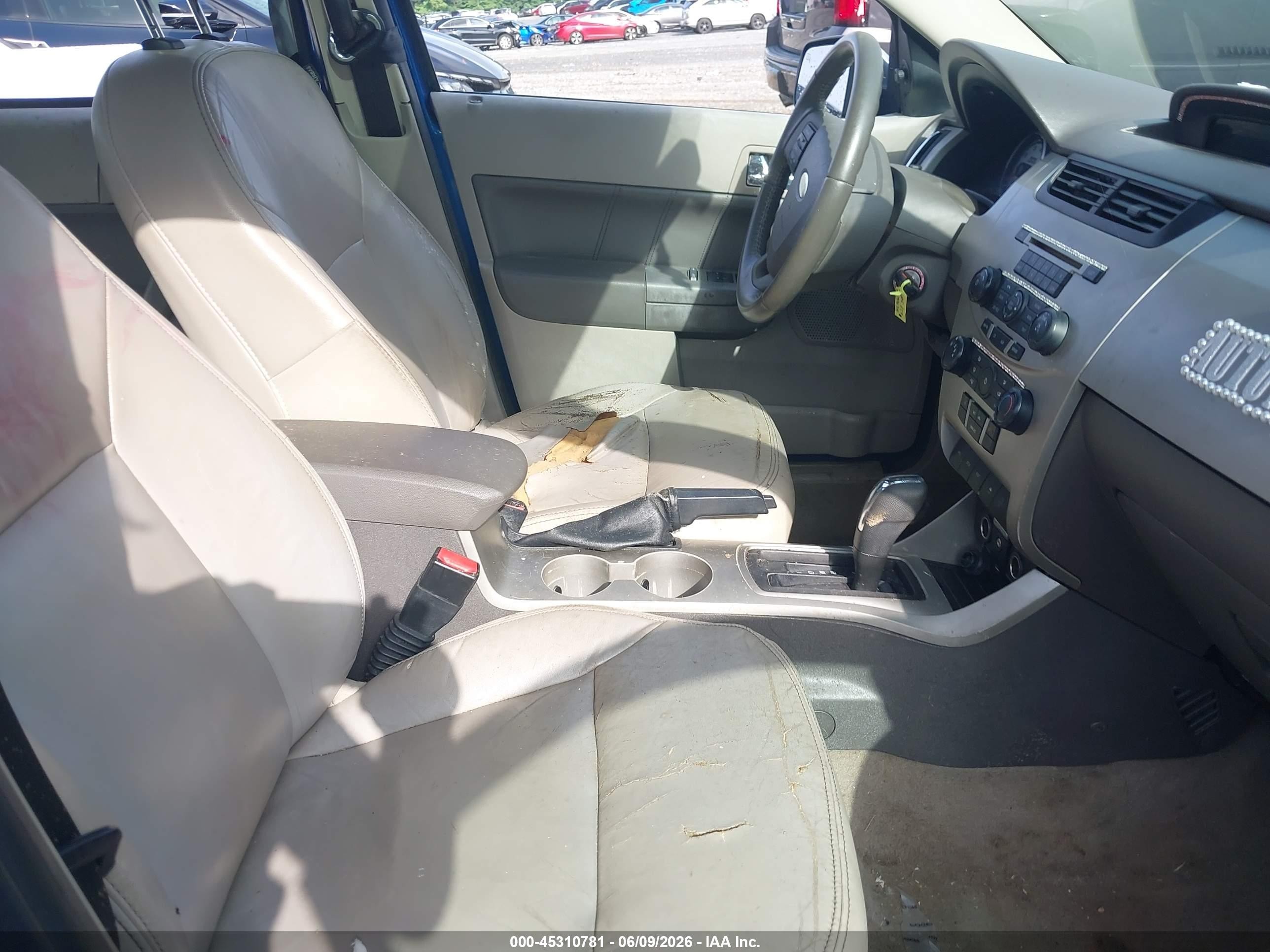 2010 Ford Focus Sel Blue vin: 1FAHP3HN4AW195699