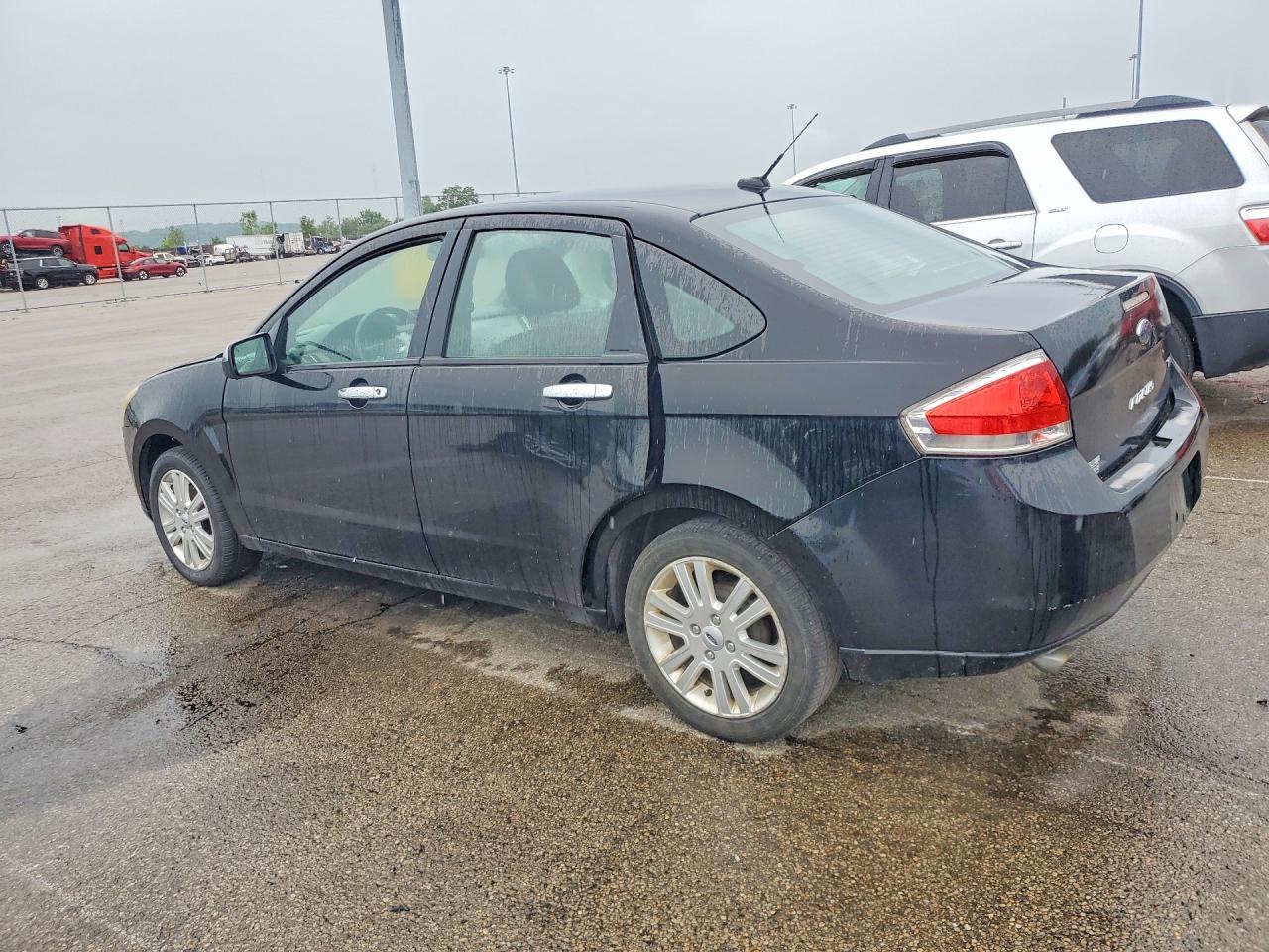 2011 Ford Focus Sel Черный vin: 1FAHP3HN4BW102259