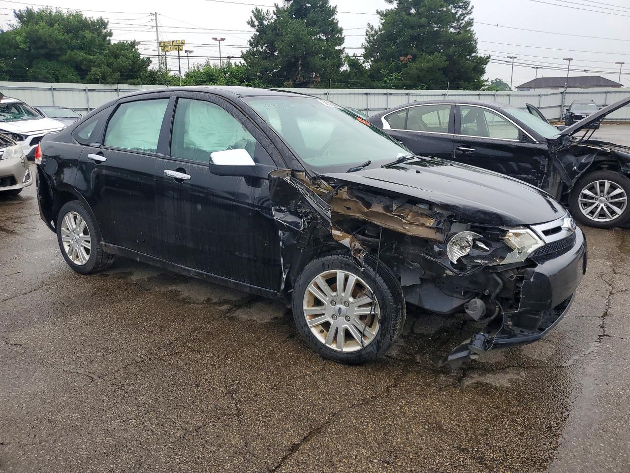 2011 Ford Focus Sel Черный vin: 1FAHP3HN4BW102259