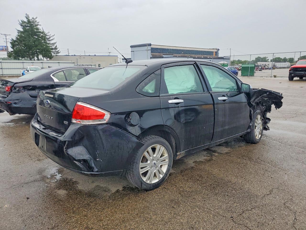 2011 Ford Focus Sel Черный vin: 1FAHP3HN4BW102259