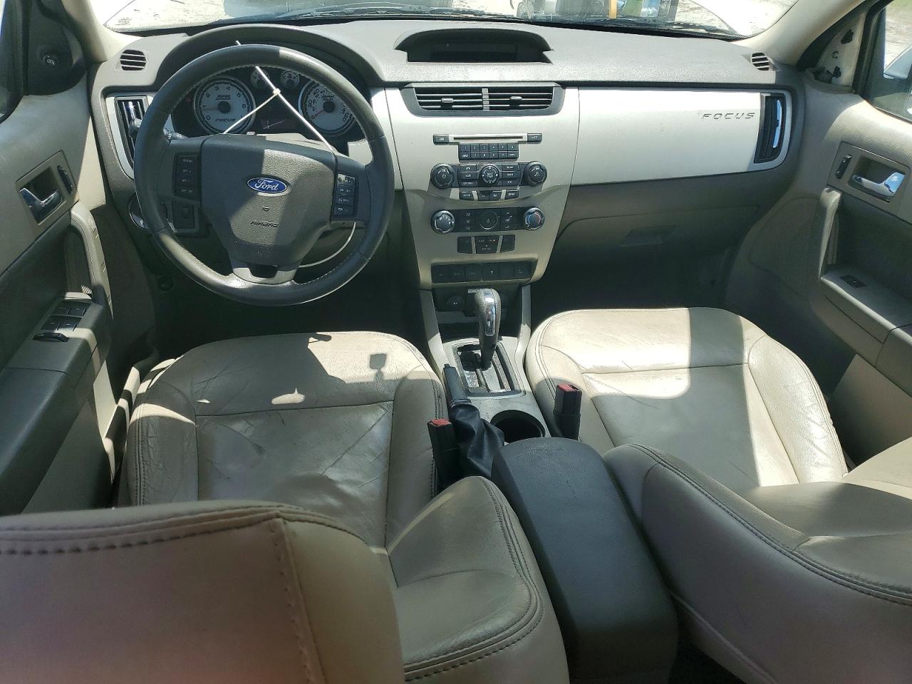 2011 Ford Focus Sel White vin: 1FAHP3HN4BW169122