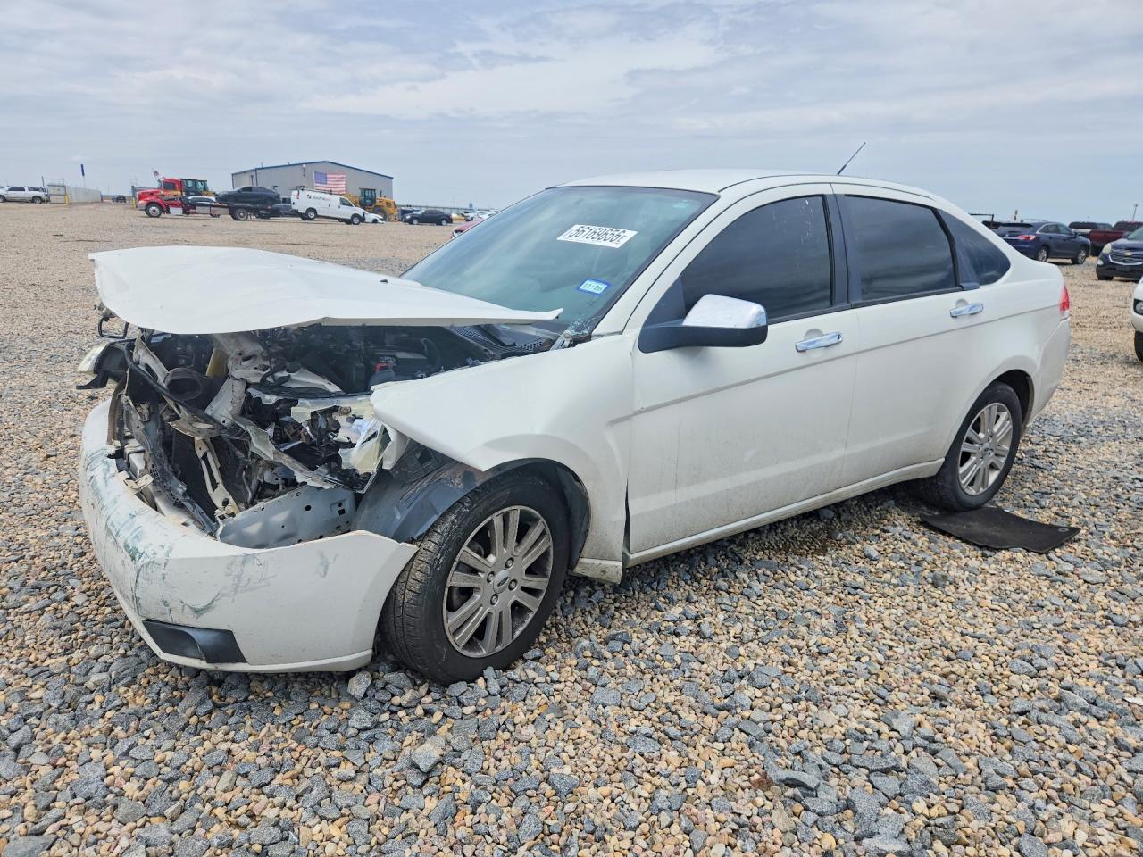 2011 Ford Focus Sel Белый vin: 1FAHP3HN4BW191010