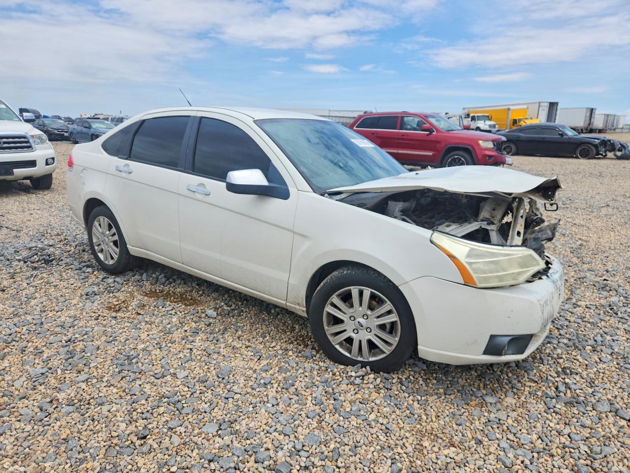 2011 Ford Focus Sel Белый vin: 1FAHP3HN4BW191010