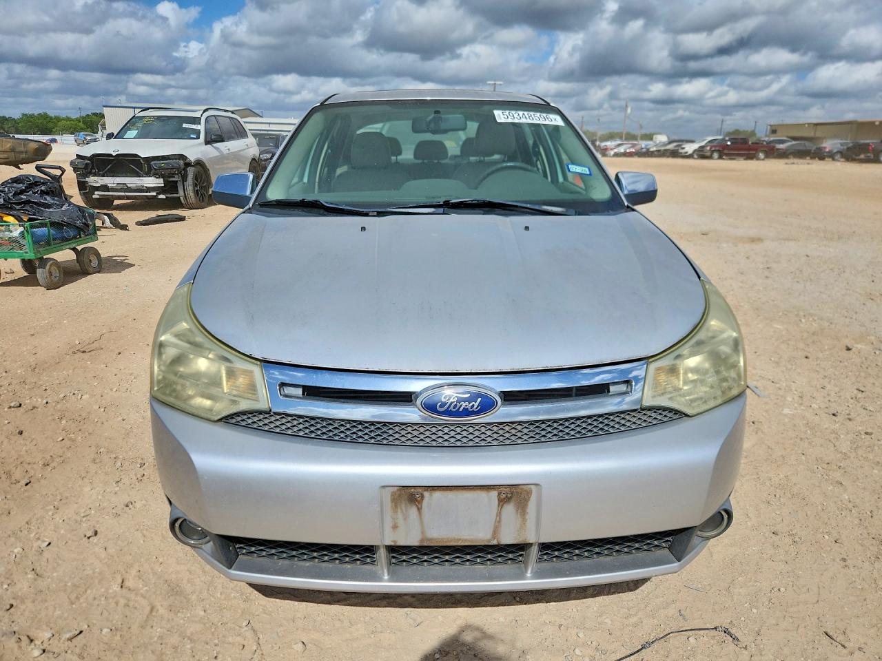 2010 Ford Focus Sel Silver vin: 1FAHP3HN5AW262956