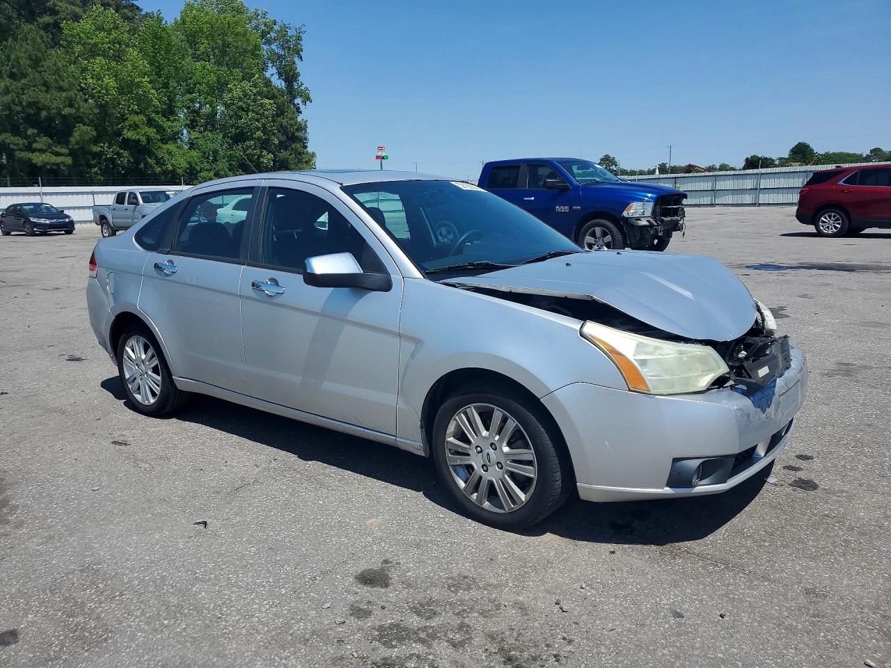 2011 Ford Focus Sel Silver vin: 1FAHP3HN5BW115182