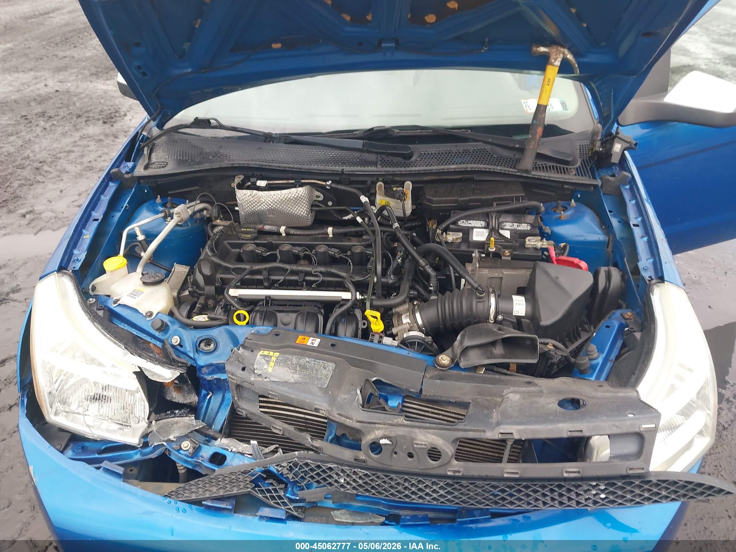 2010 Ford Focus Sel Синий vin: 1FAHP3HN6AW120406