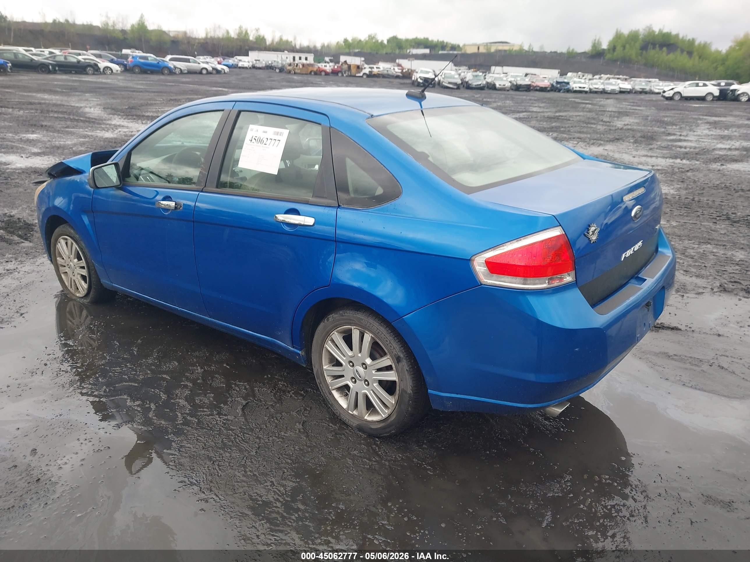 2010 Ford Focus Sel Синий vin: 1FAHP3HN6AW120406