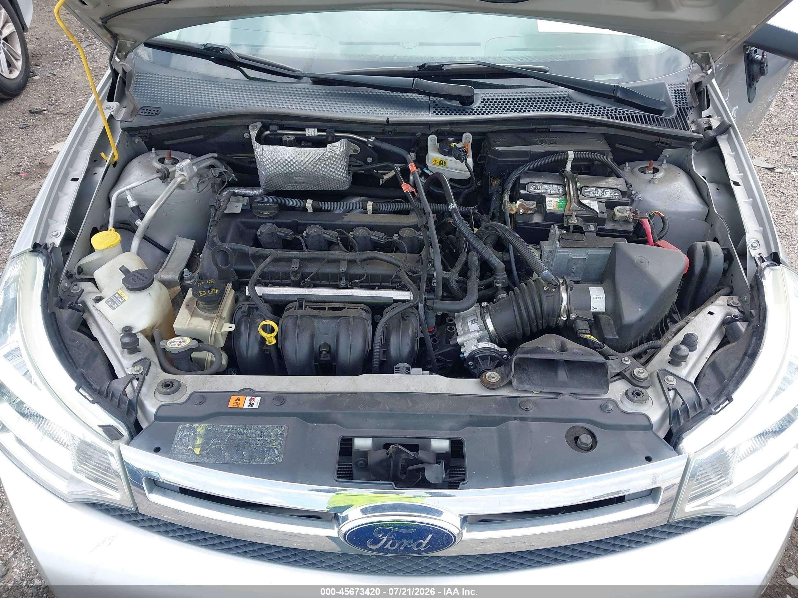 2010 Ford Focus Sel Silver vin: 1FAHP3HN6AW172957