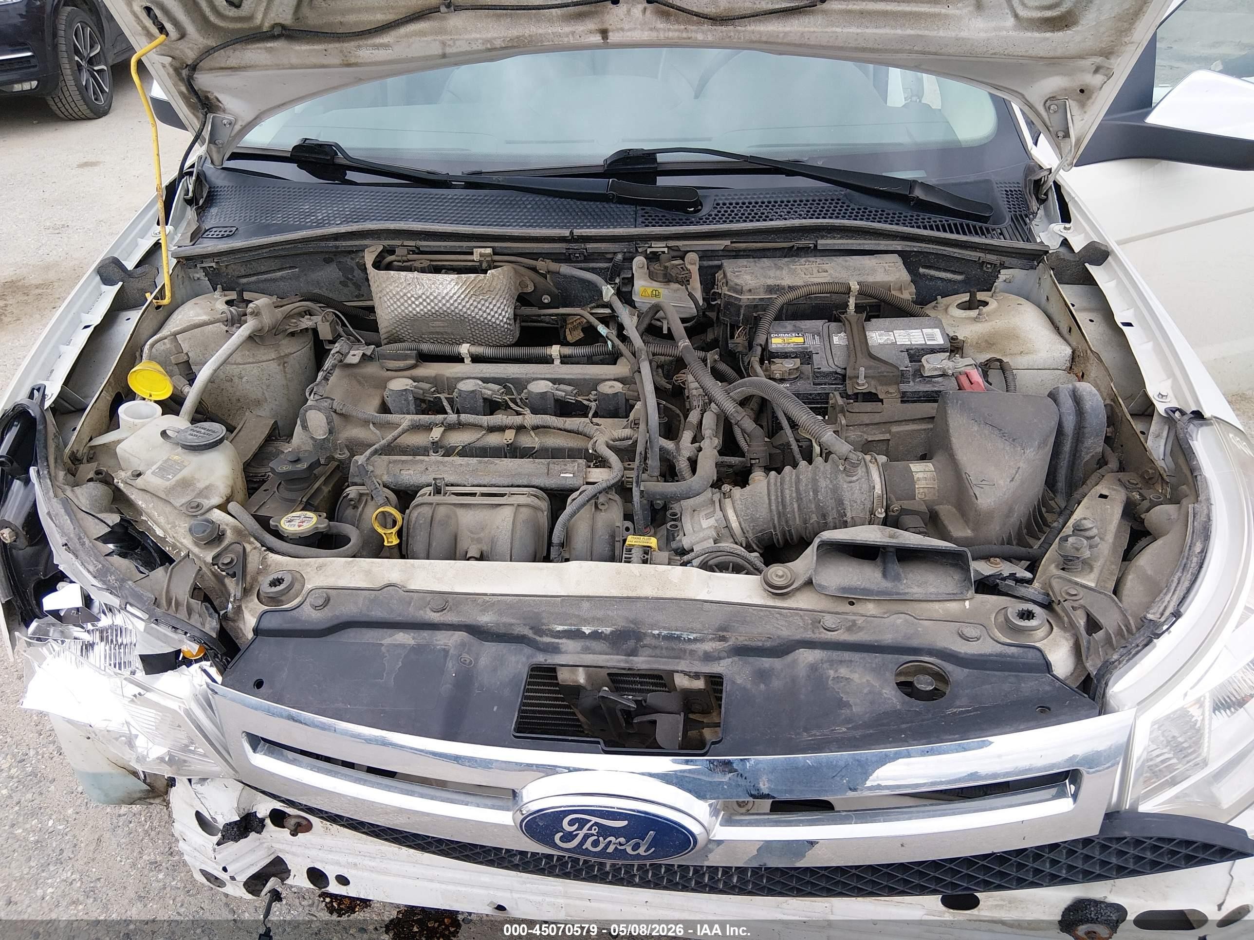 2010 Ford Focus Sel Cream vin: 1FAHP3HN6AW199446