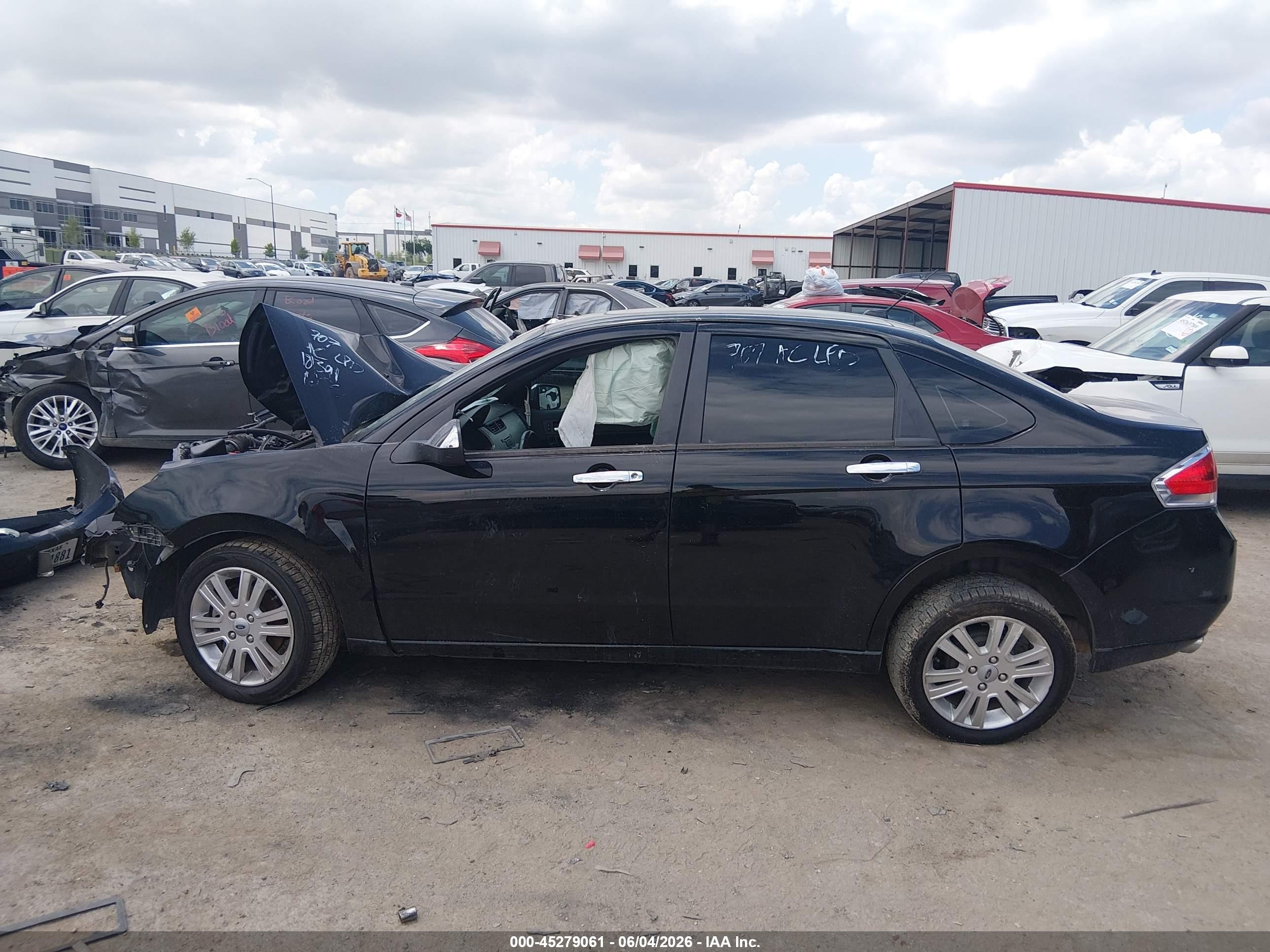 2010 Ford Focus Sel Black vin: 1FAHP3HN6AW207397