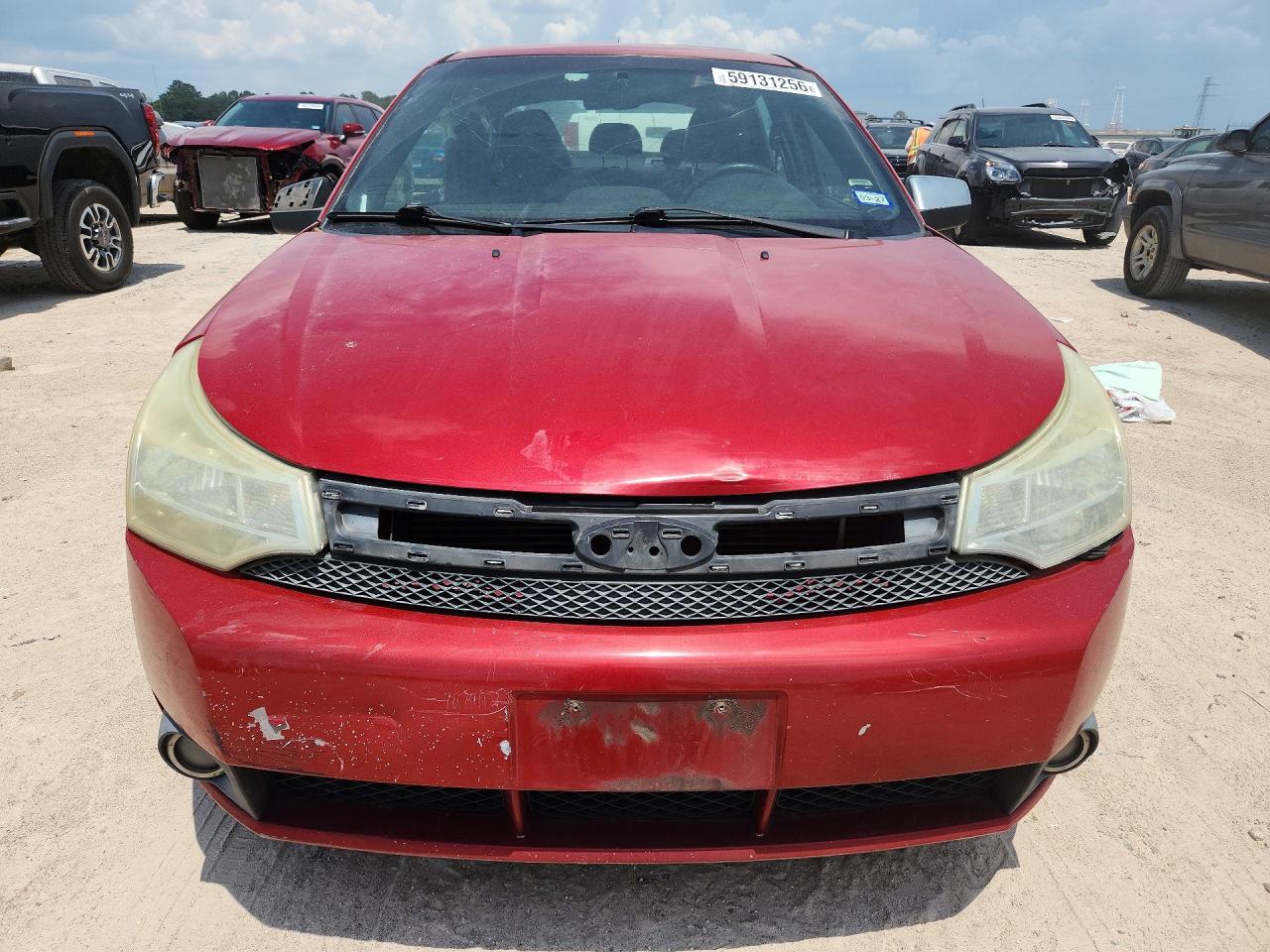 2010 Ford Focus Sel Красный vin: 1FAHP3HN6AW258947