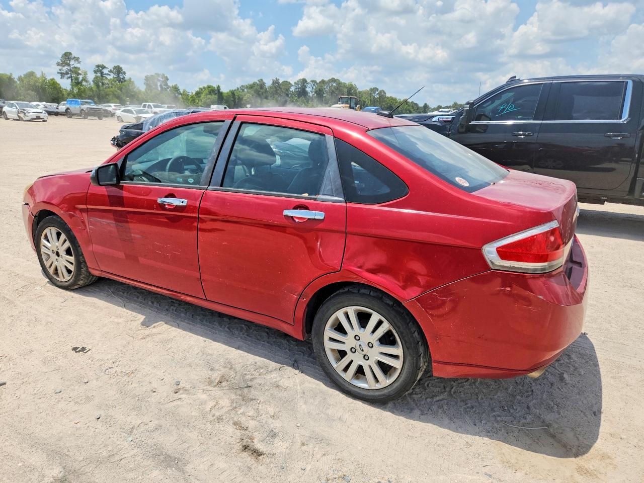 2010 Ford Focus Sel Красный vin: 1FAHP3HN6AW258947