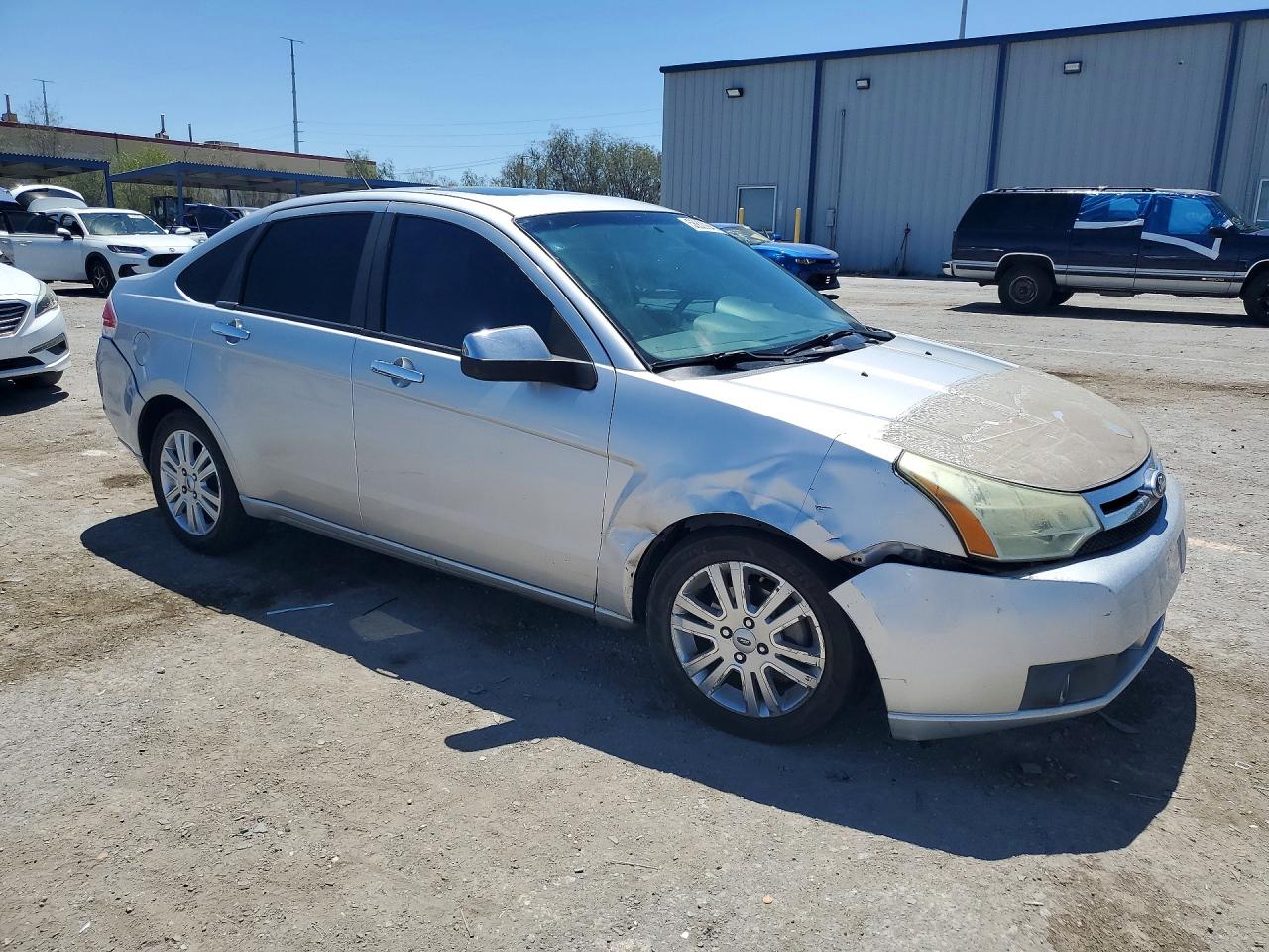2010 Ford Focus Sel Silver vin: 1FAHP3HN6AW273898