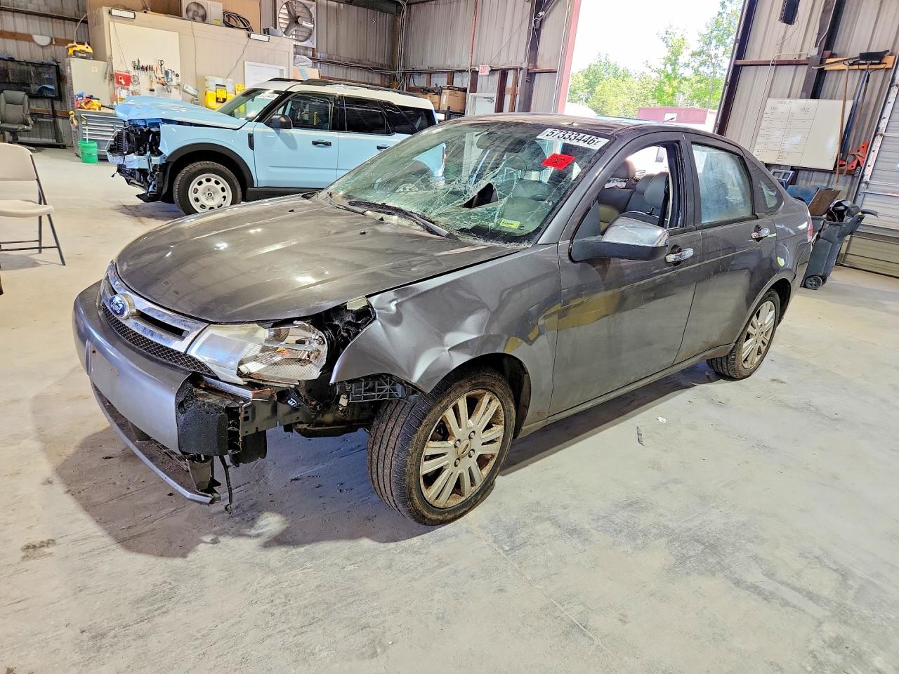 2011 Ford Focus Sel Серый vin: 1FAHP3HN6BW165783