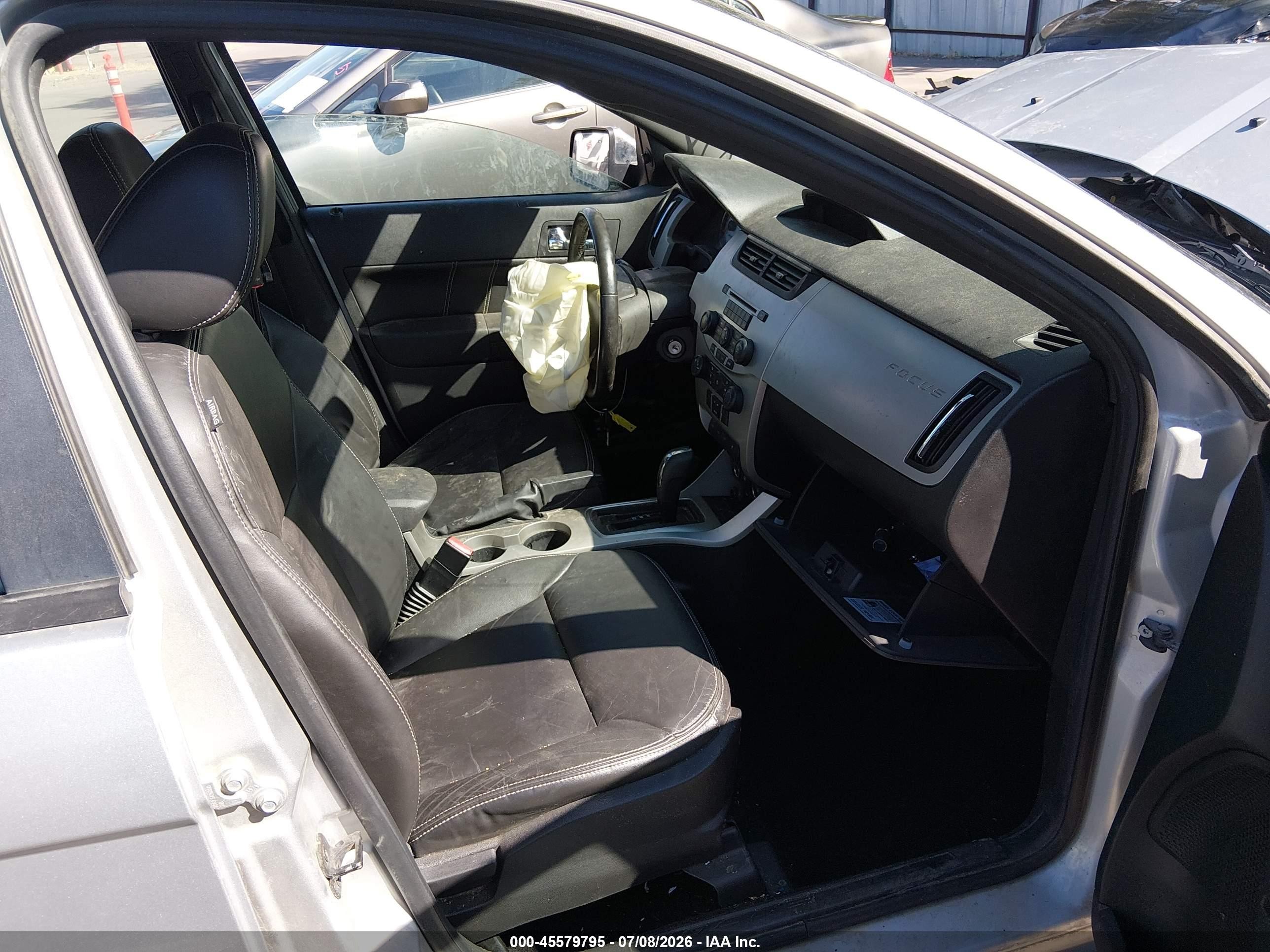 2011 Ford Focus Sel Gray vin: 1FAHP3HN6BW197536