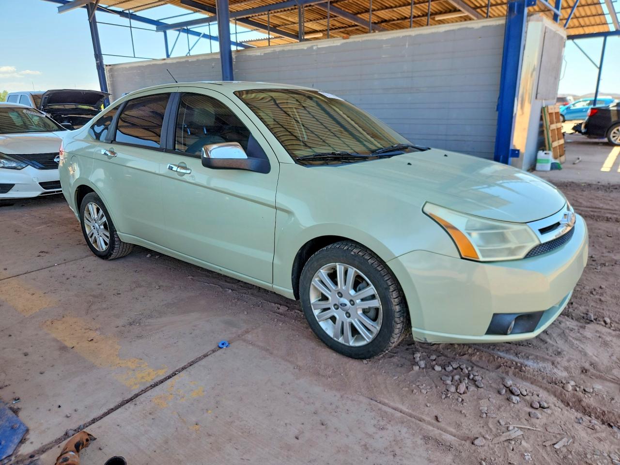 2010 Ford Focus Sel Green vin: 1FAHP3HN7AW292315