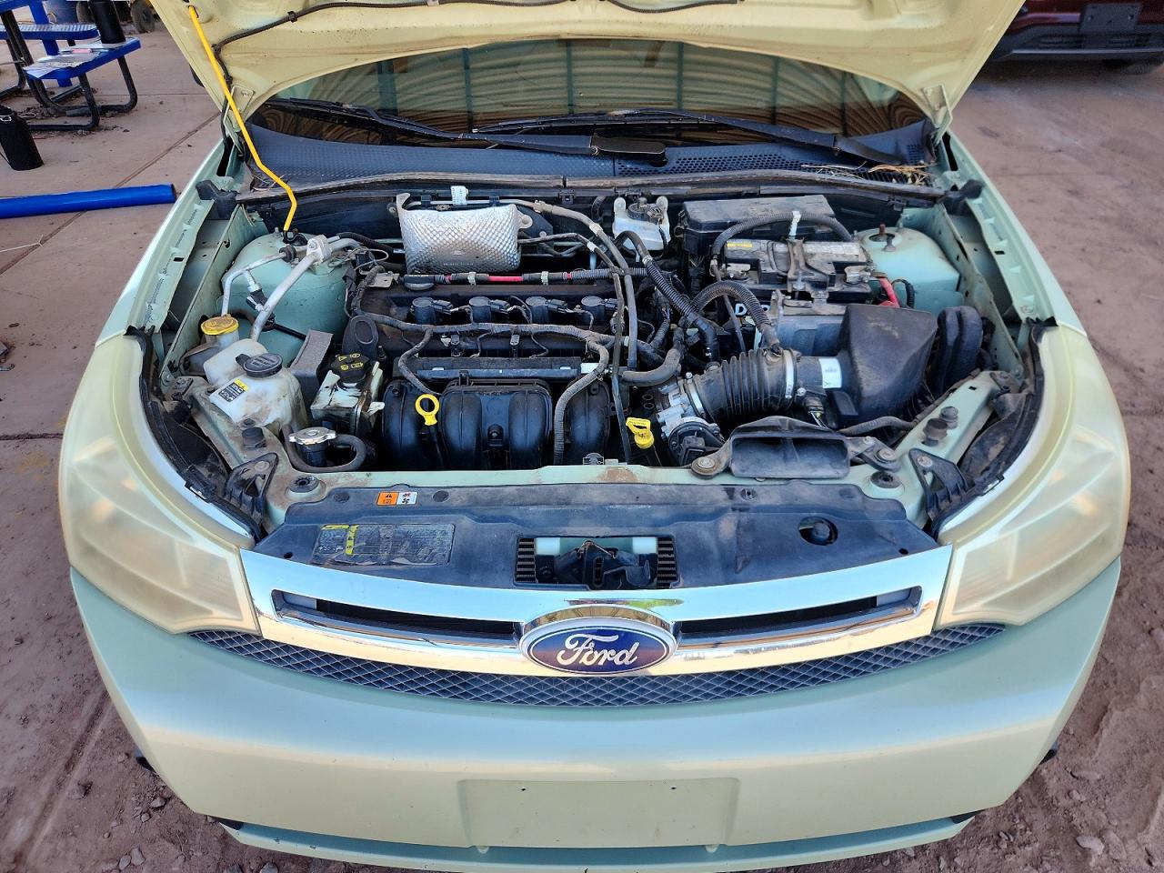 2010 Ford Focus Sel Green vin: 1FAHP3HN7AW292315