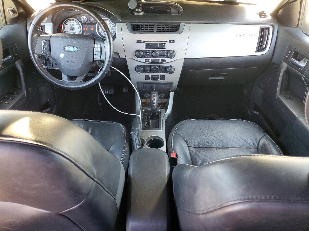 2011 Ford Focus Sel White vin: 1FAHP3HN7BW107262